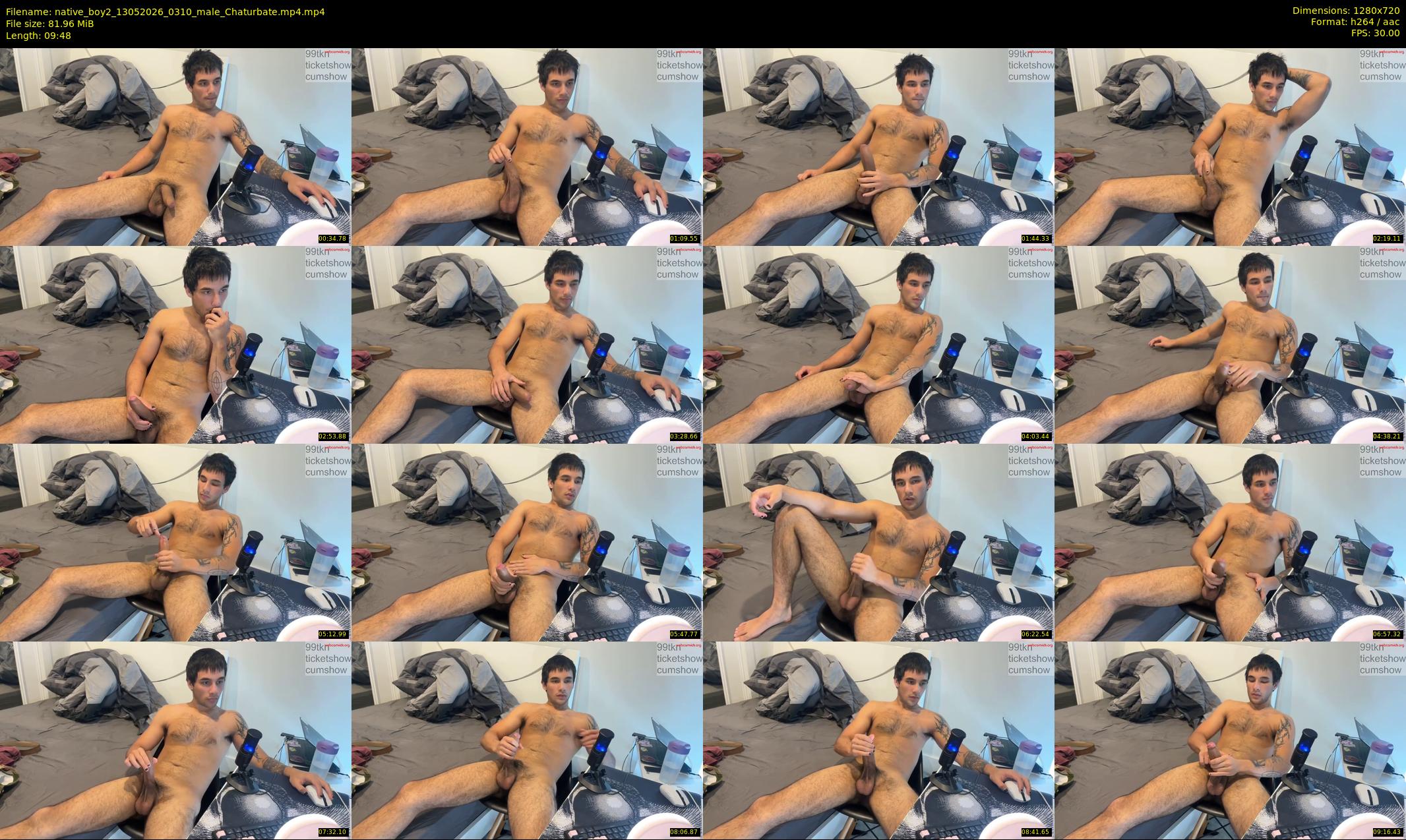 native_boy2 — 10 minute Chaturbate male cam show recording, 720p, May 13, 2026