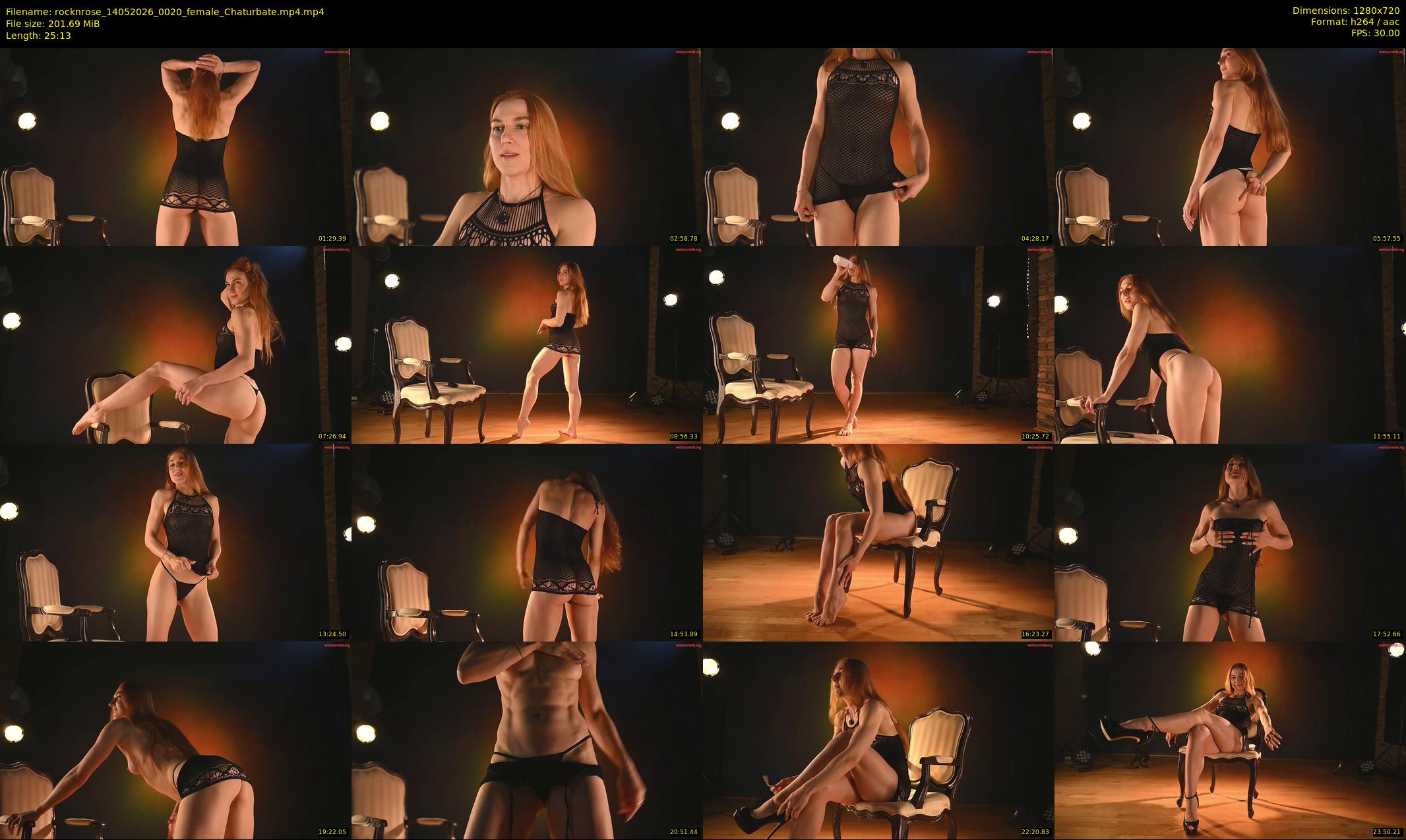 rocknrose — 26 minute Chaturbate female cam show recording, 720p, May 14, 2026