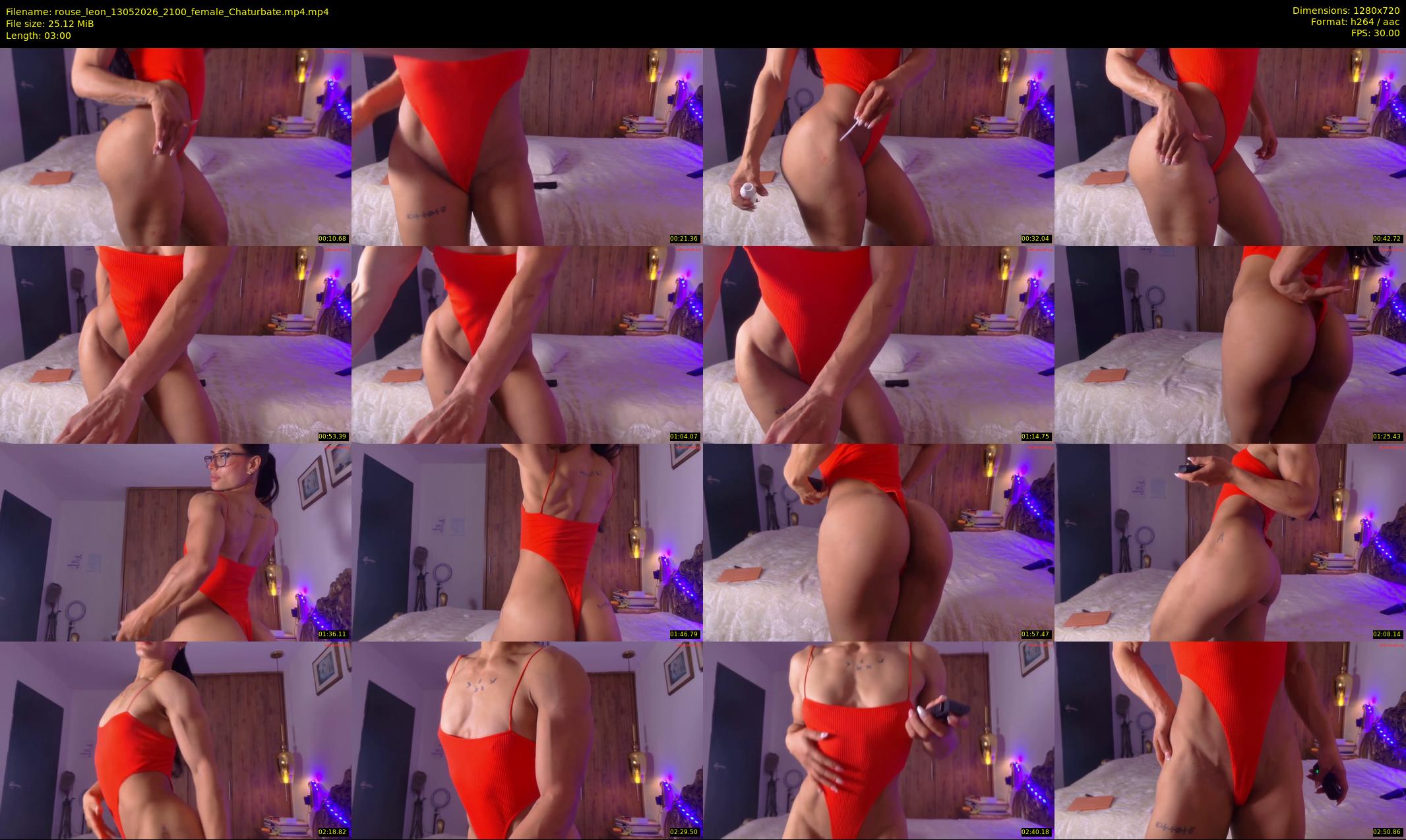 rouse_leon — 3 minute Chaturbate female cam show recording, 720p, May 13, 2026