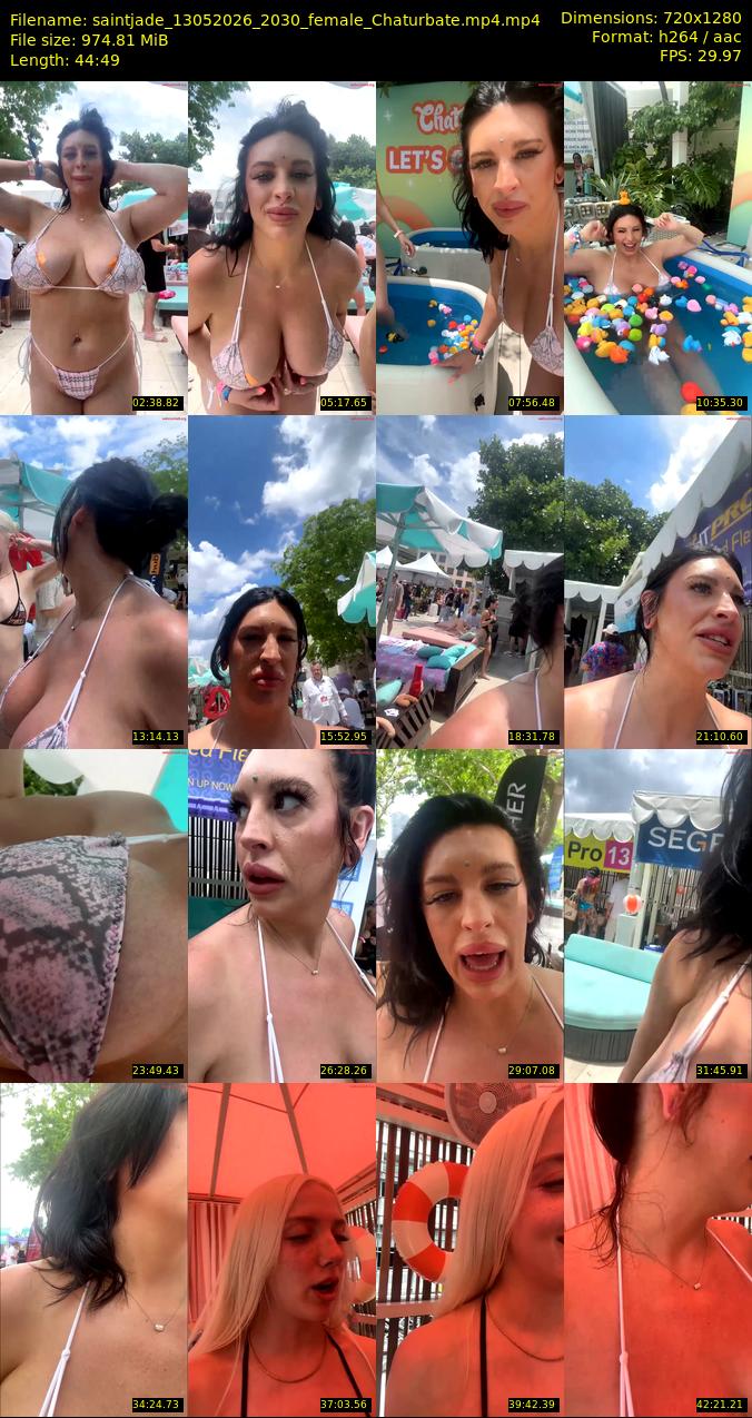 saintjade — 45 minute Chaturbate female cam show recording, 1080p, May 13, 2026