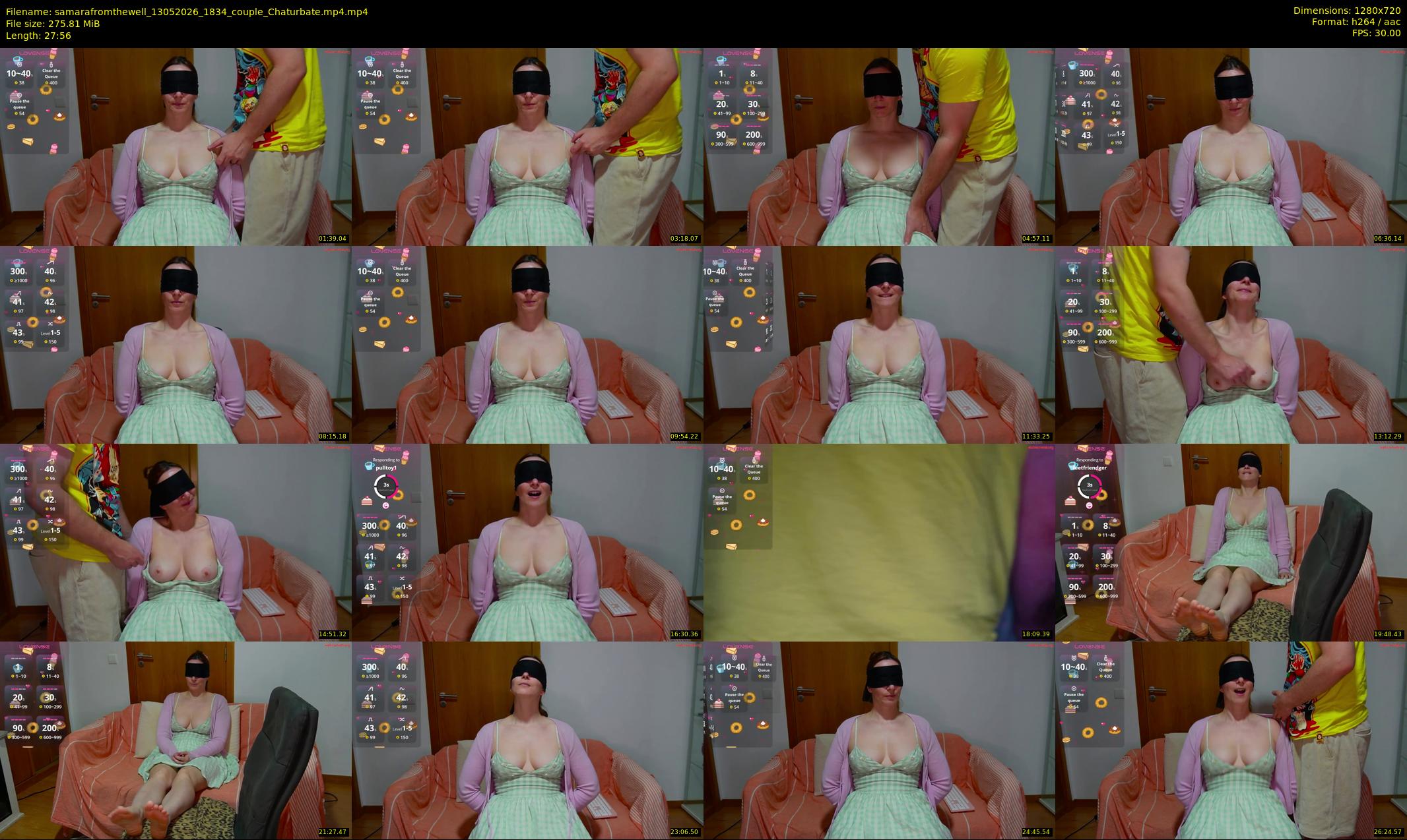 samarafromthewell — 28 minute Chaturbate female cam show recording, 720p, May 13, 2026