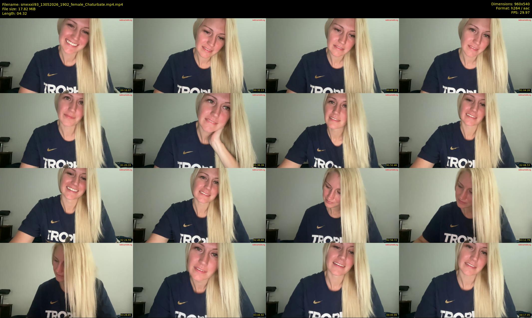 smexxii93 — 5 minute Chaturbate female cam show recording, 480p, May 13, 2026