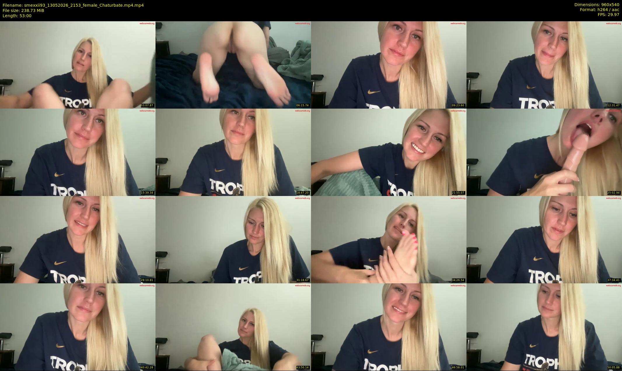 smexxii93 — 53 minute Chaturbate female cam show recording, 480p, May 13, 2026