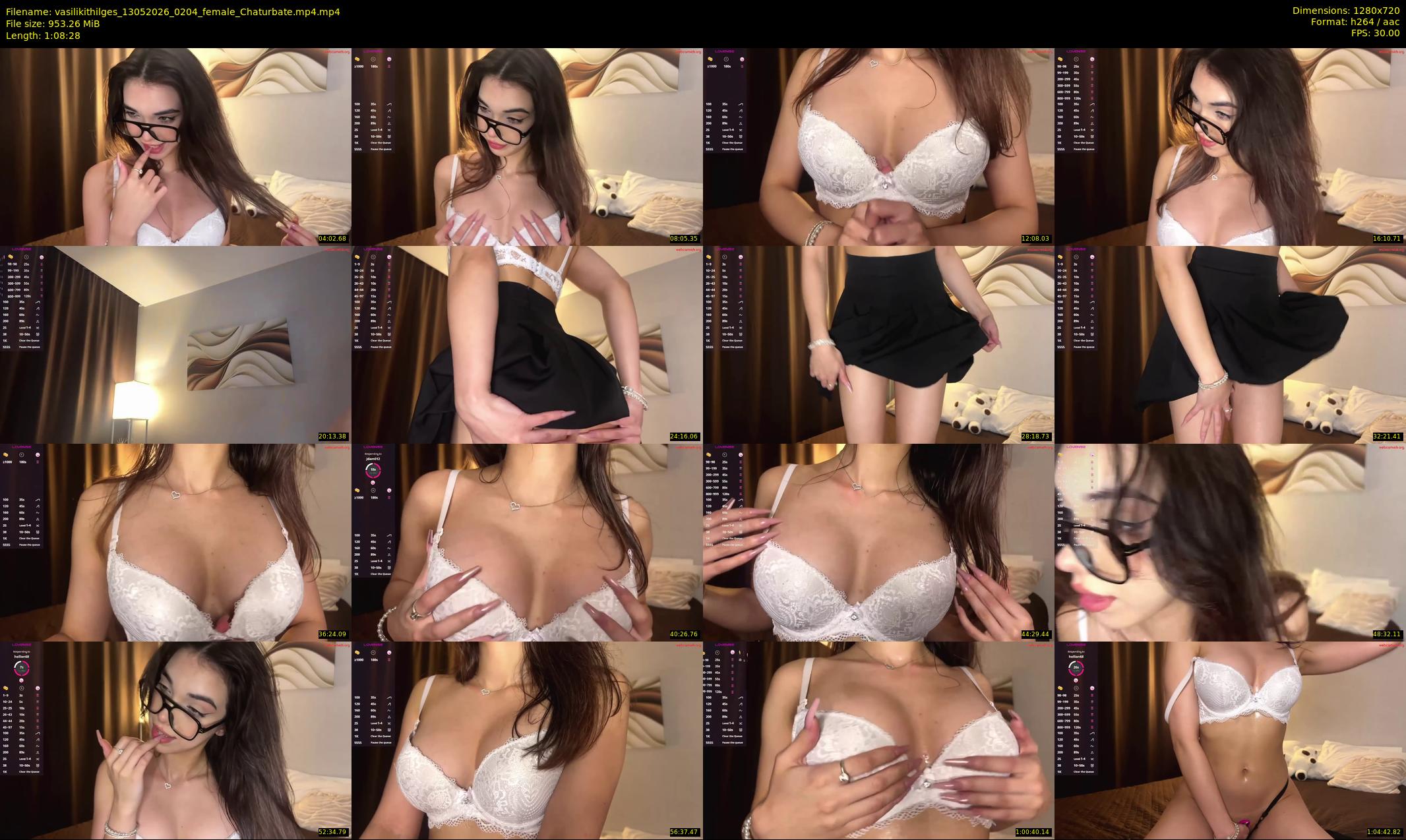 vasilikithilges — 69 minute Chaturbate female cam show recording, 720p, May 13, 2026