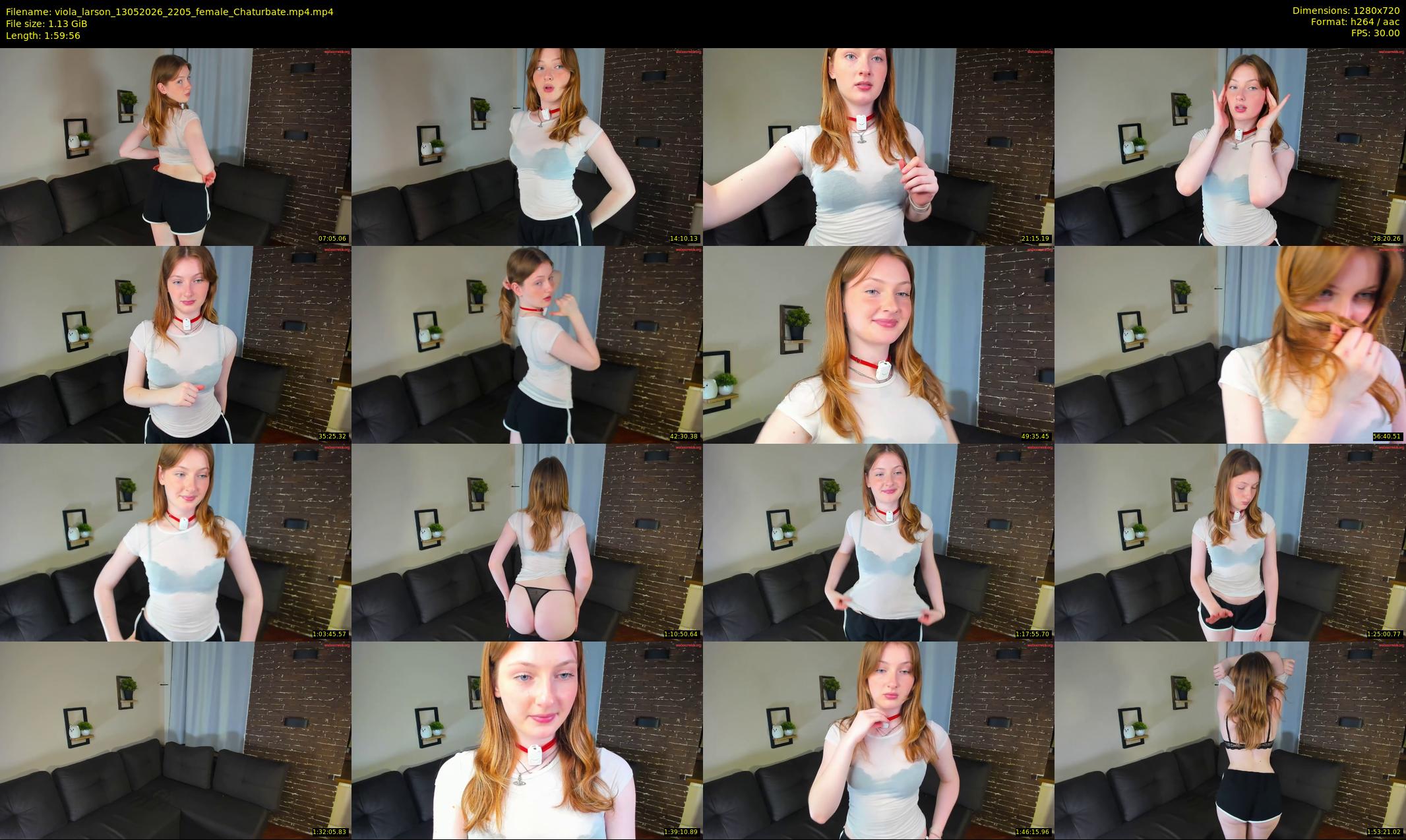 viola_larson — 120 minute Chaturbate female cam show recording, 720p, May 13, 2026