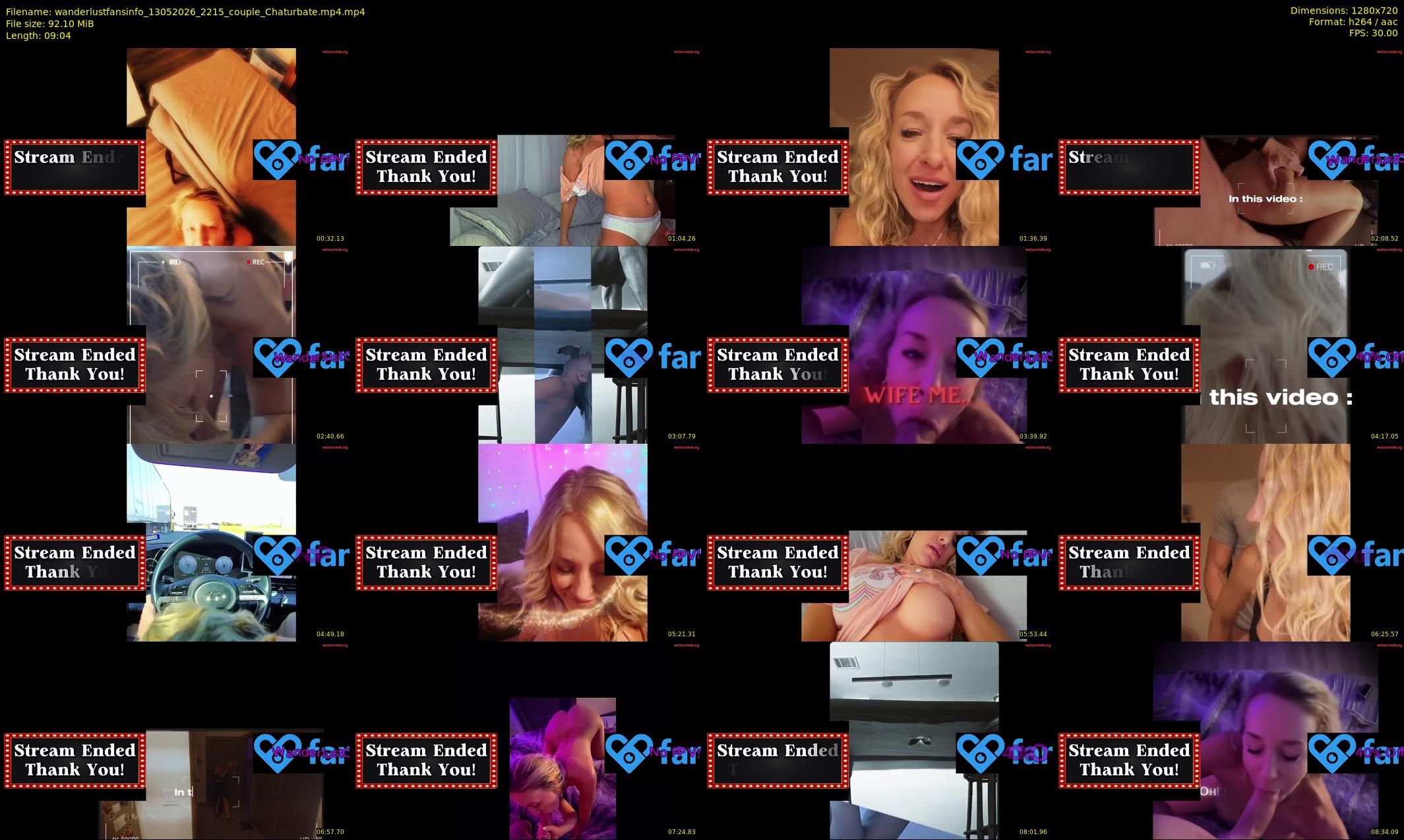 wanderlustfansinfo — 10 minute Chaturbate couple cam show recording, 720p, May 13, 2026