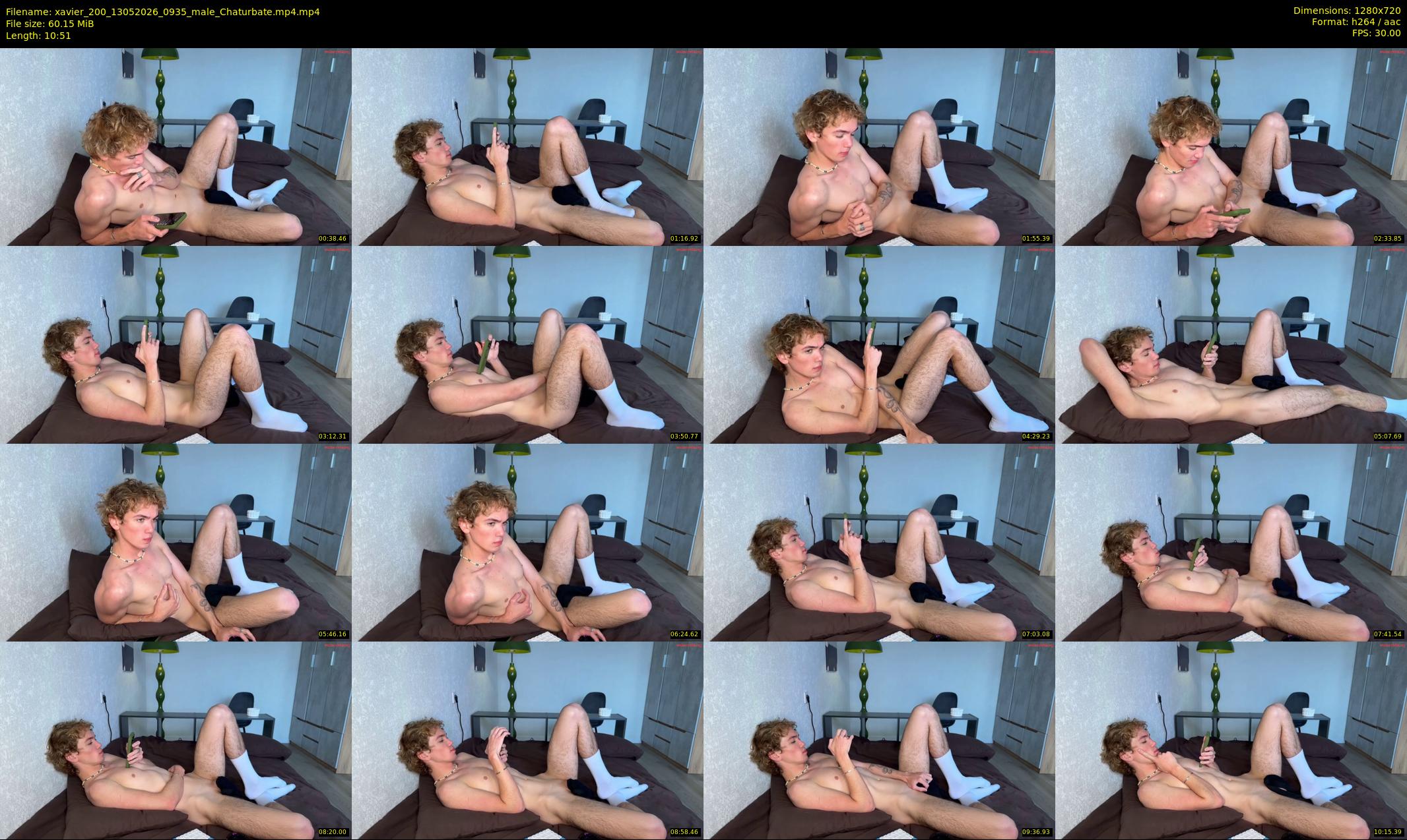 xavier_200 — 11 minute Chaturbate male cam show recording, 720p, May 13, 2026