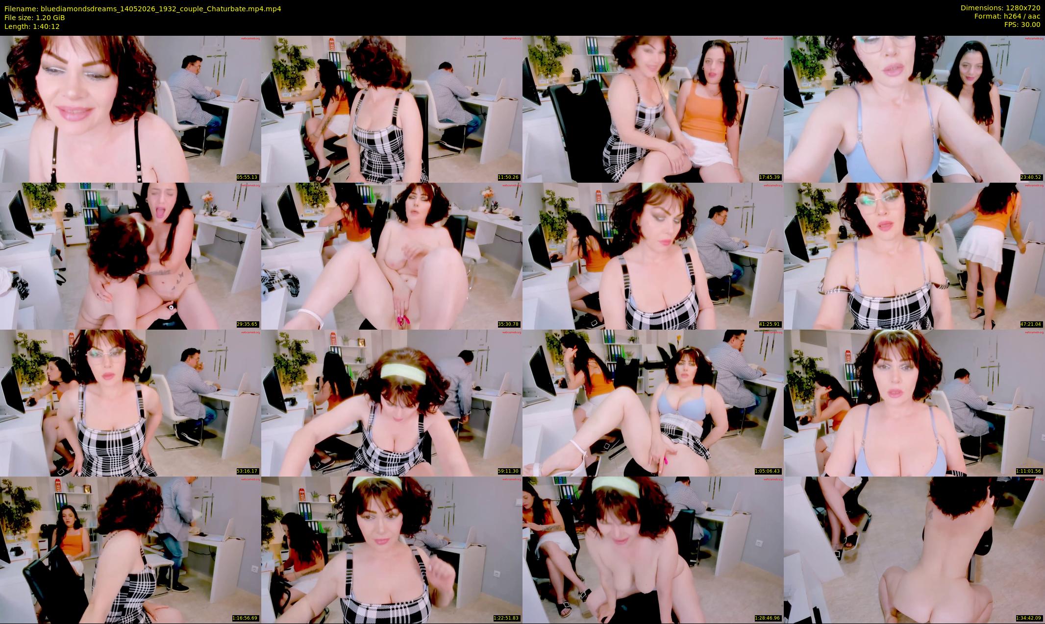 bluediamondsdreams — 101 minute Chaturbate couple cam show recording, 720p, May 14, 2026