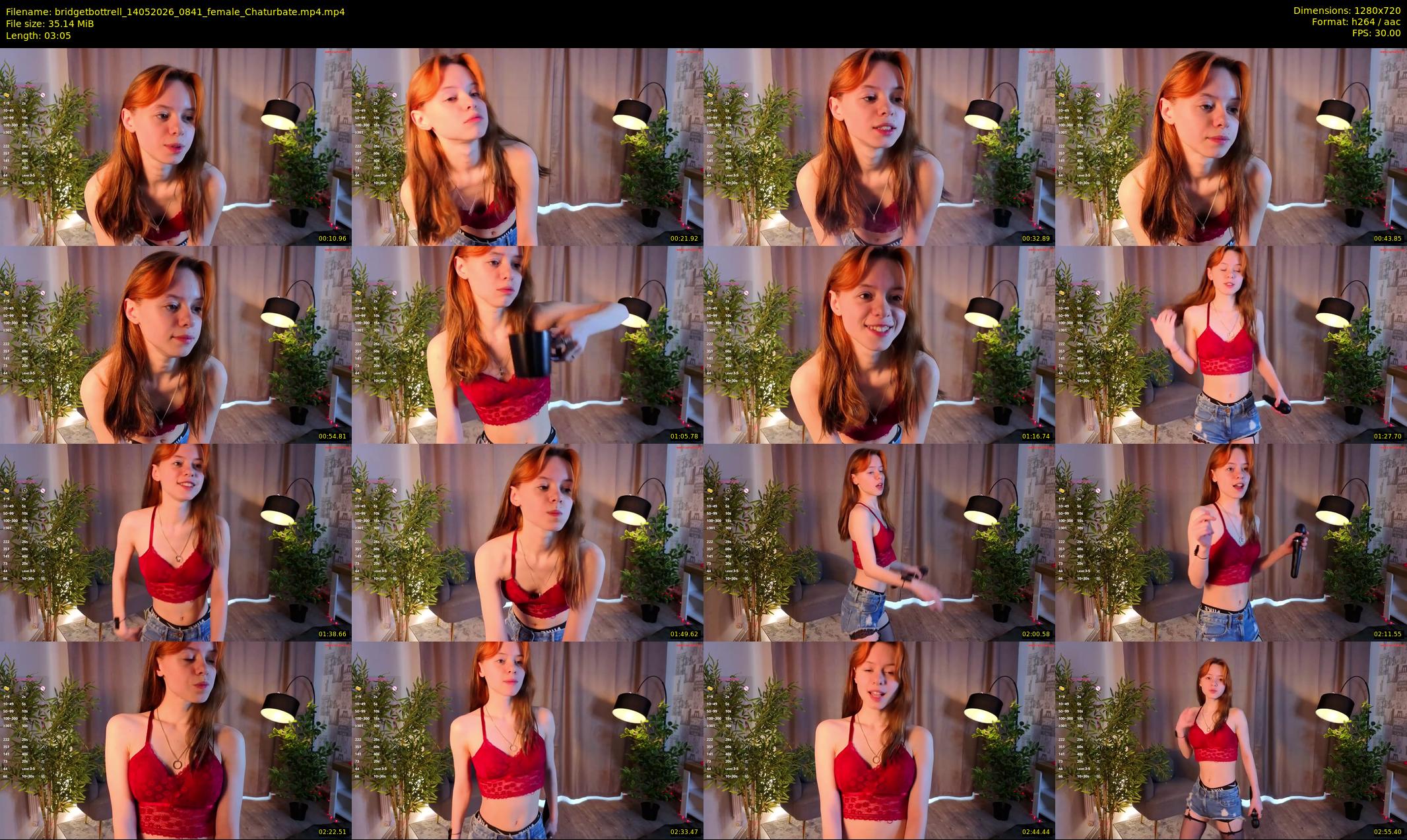 bridgetbottrell — 4 minute Chaturbate female cam show recording, 720p, May 14, 2026
