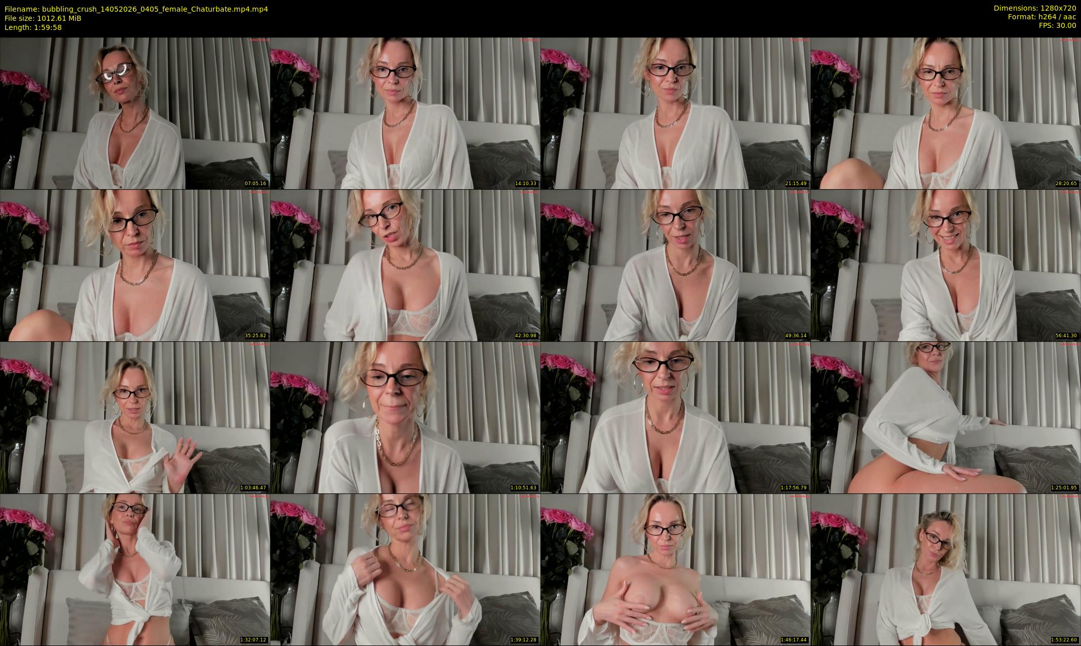 bubbling_crush — 120 minute Chaturbate female cam show recording, 720p, May 14, 2026