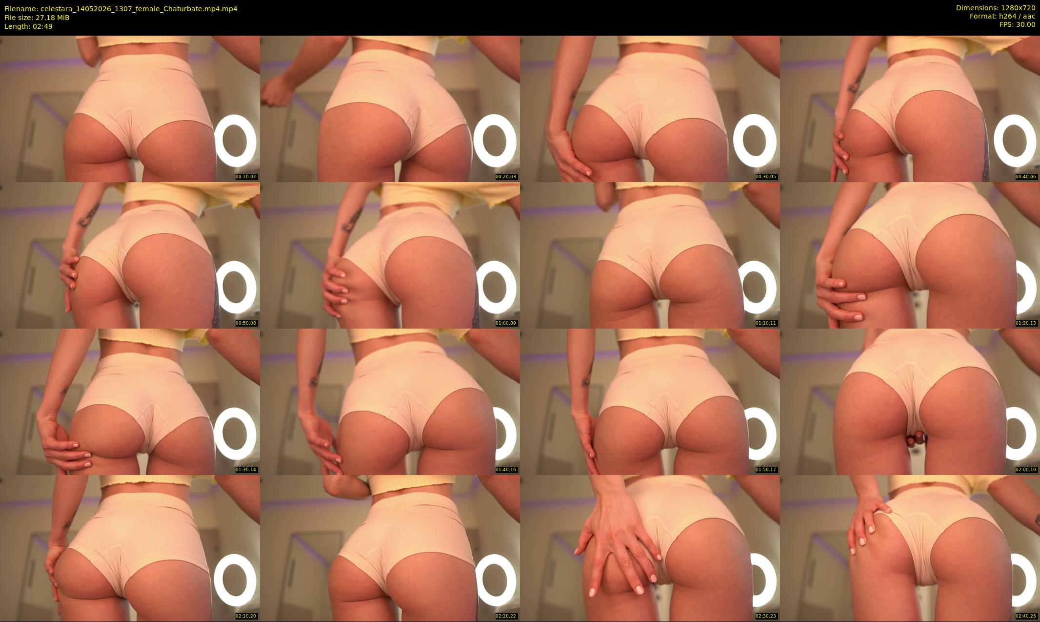celestara — 3 minute Chaturbate female cam show recording, 720p, May 14, 2026