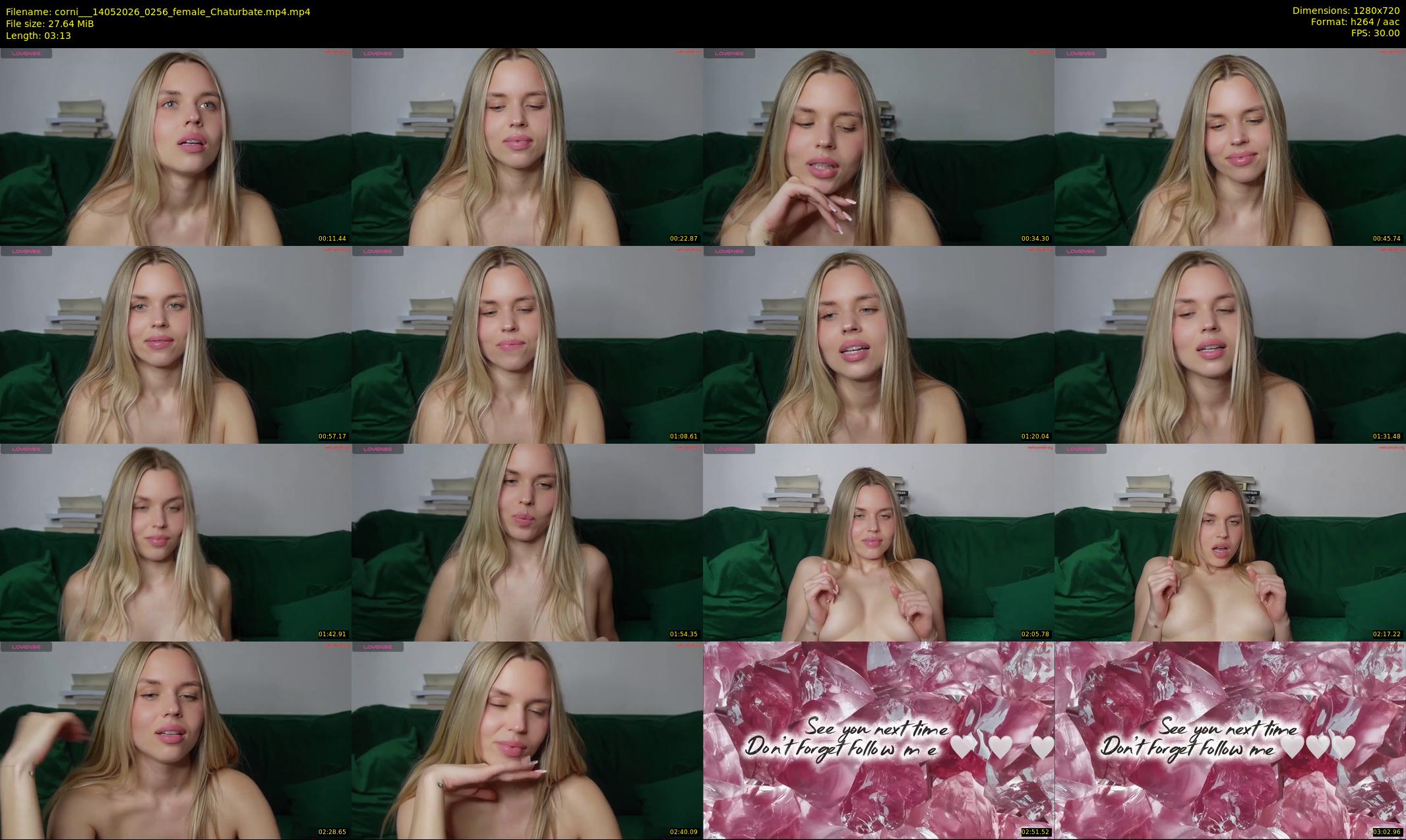 corni__ — 4 minute Chaturbate female cam show recording, 720p, May 14, 2026