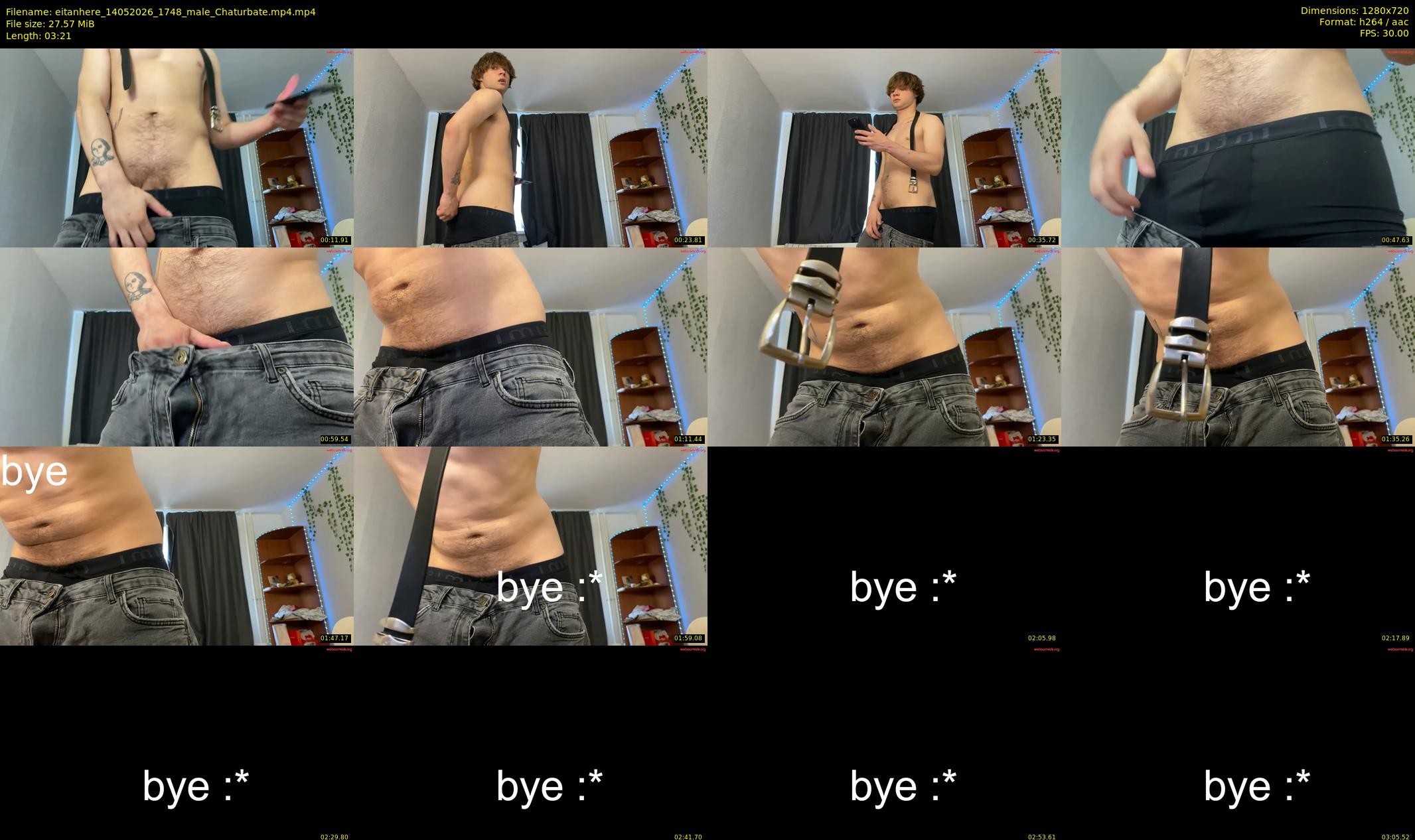eitanhere — 4 minute Chaturbate male cam show recording, 720p, May 14, 2026