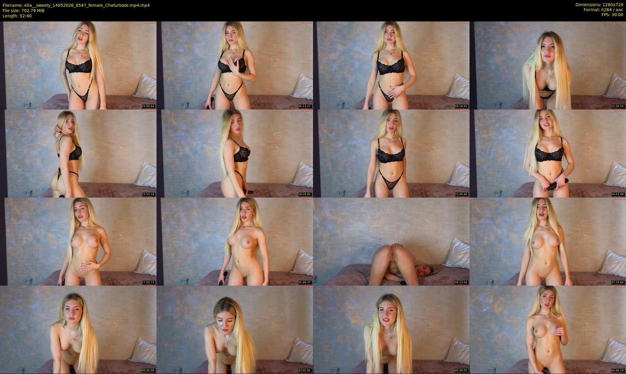 ella__sweety — 53 minute Chaturbate female cam show recording, 720p, May 14, 2026