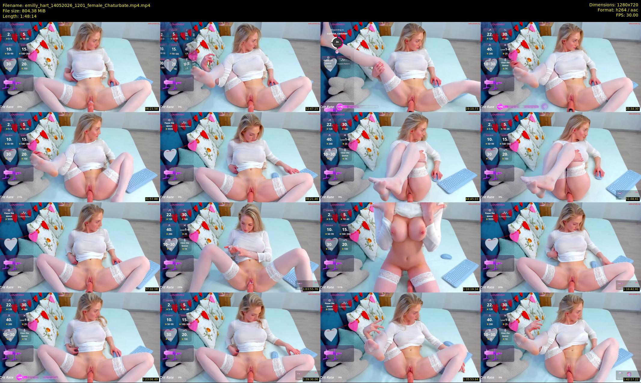 emilly_hart — 109 minute Chaturbate female cam show recording, 720p, May 14, 2026