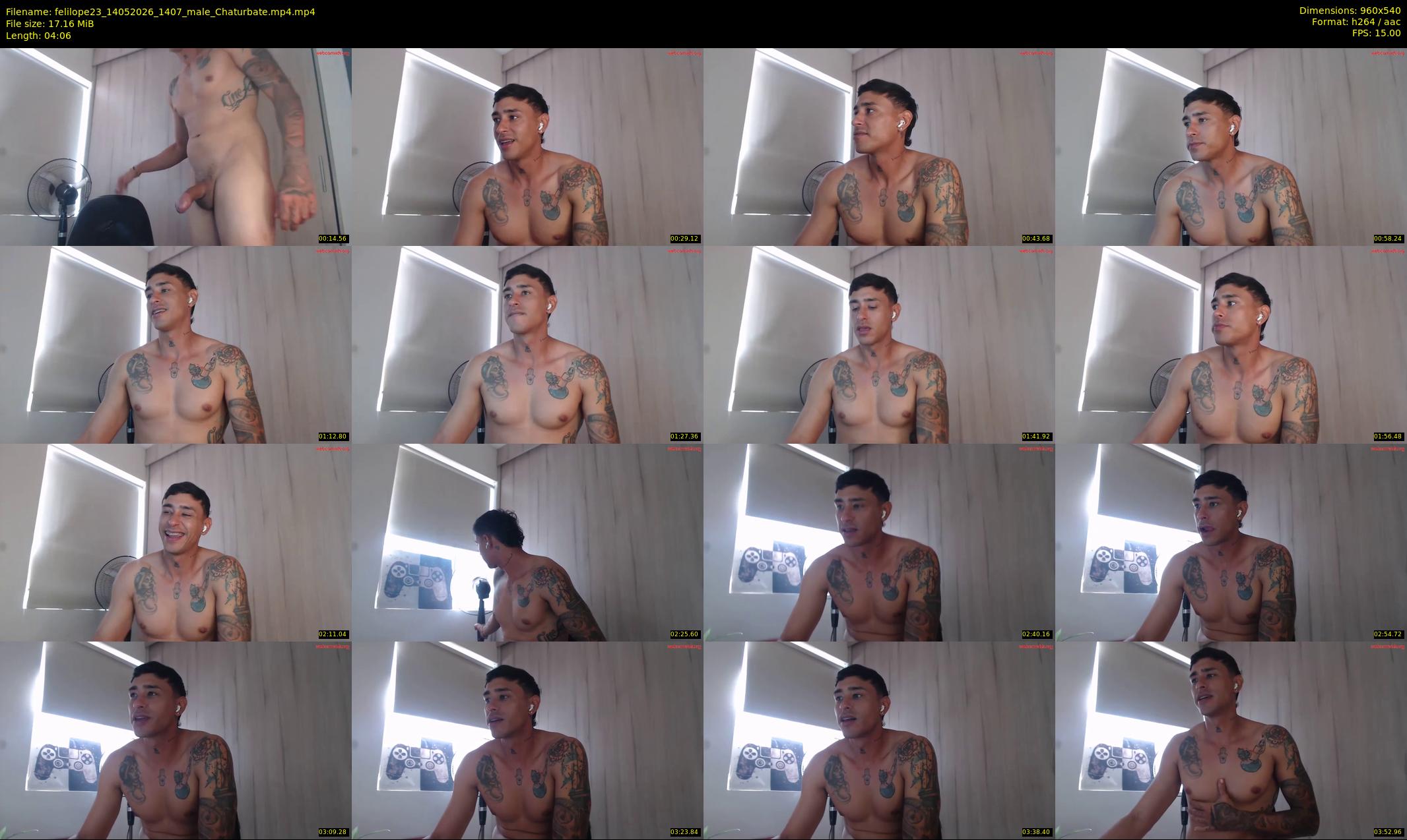 felilope23 — 5 minute Chaturbate male cam show recording, 480p, May 14, 2026