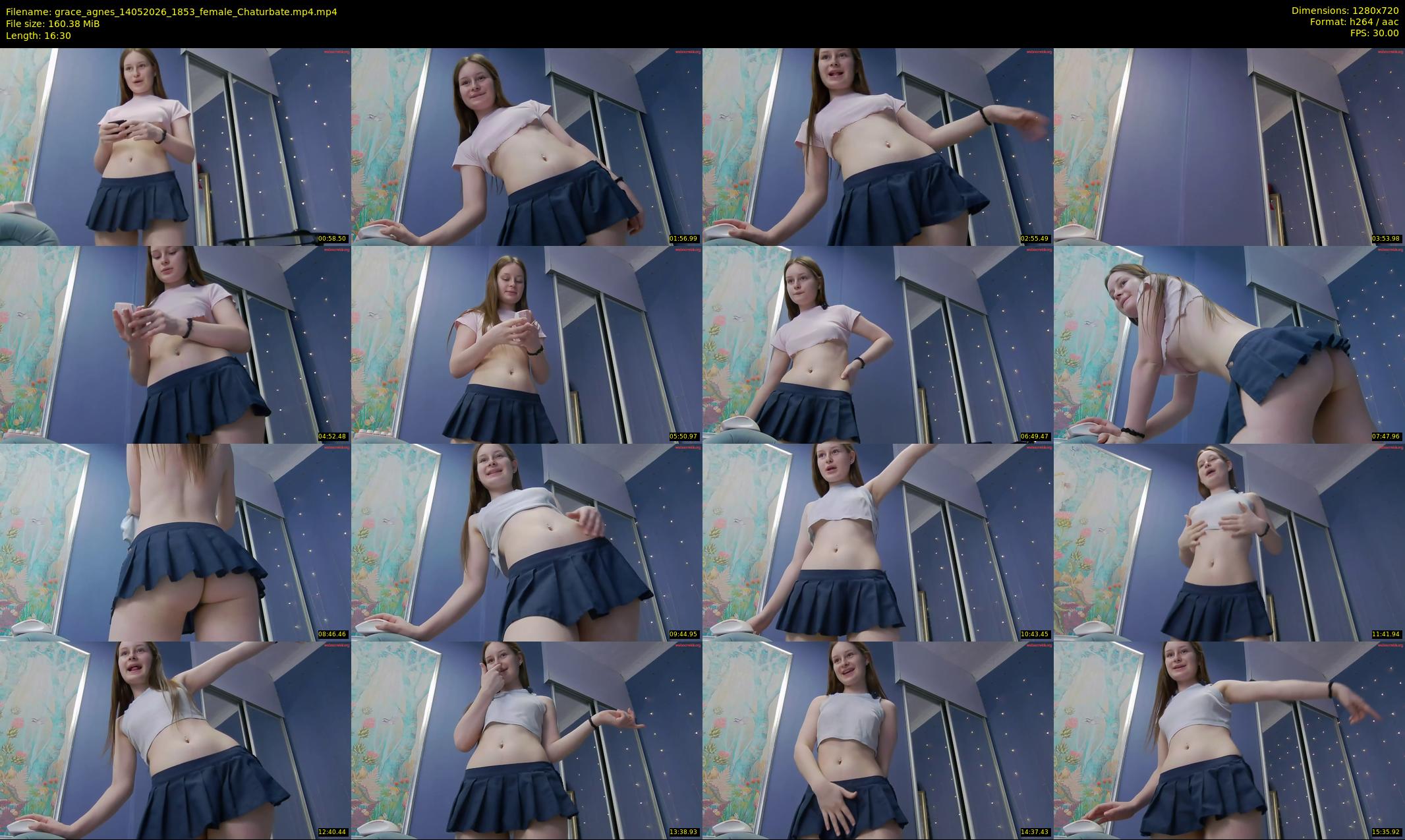 grace_agnes — 17 minute Chaturbate female cam show recording, 720p, May 14, 2026