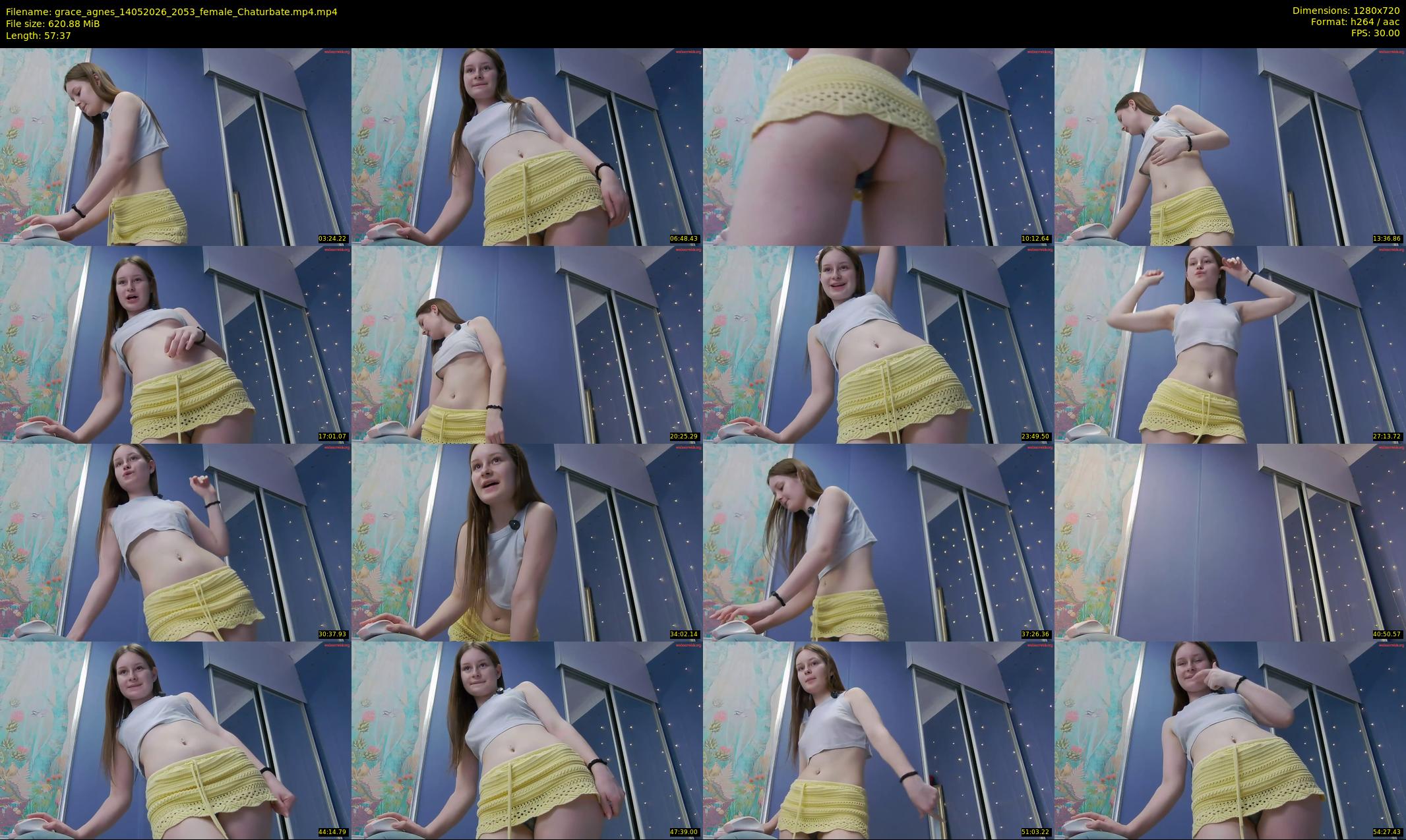 grace_agnes — 58 minute Chaturbate female cam show recording, 720p, May 14, 2026