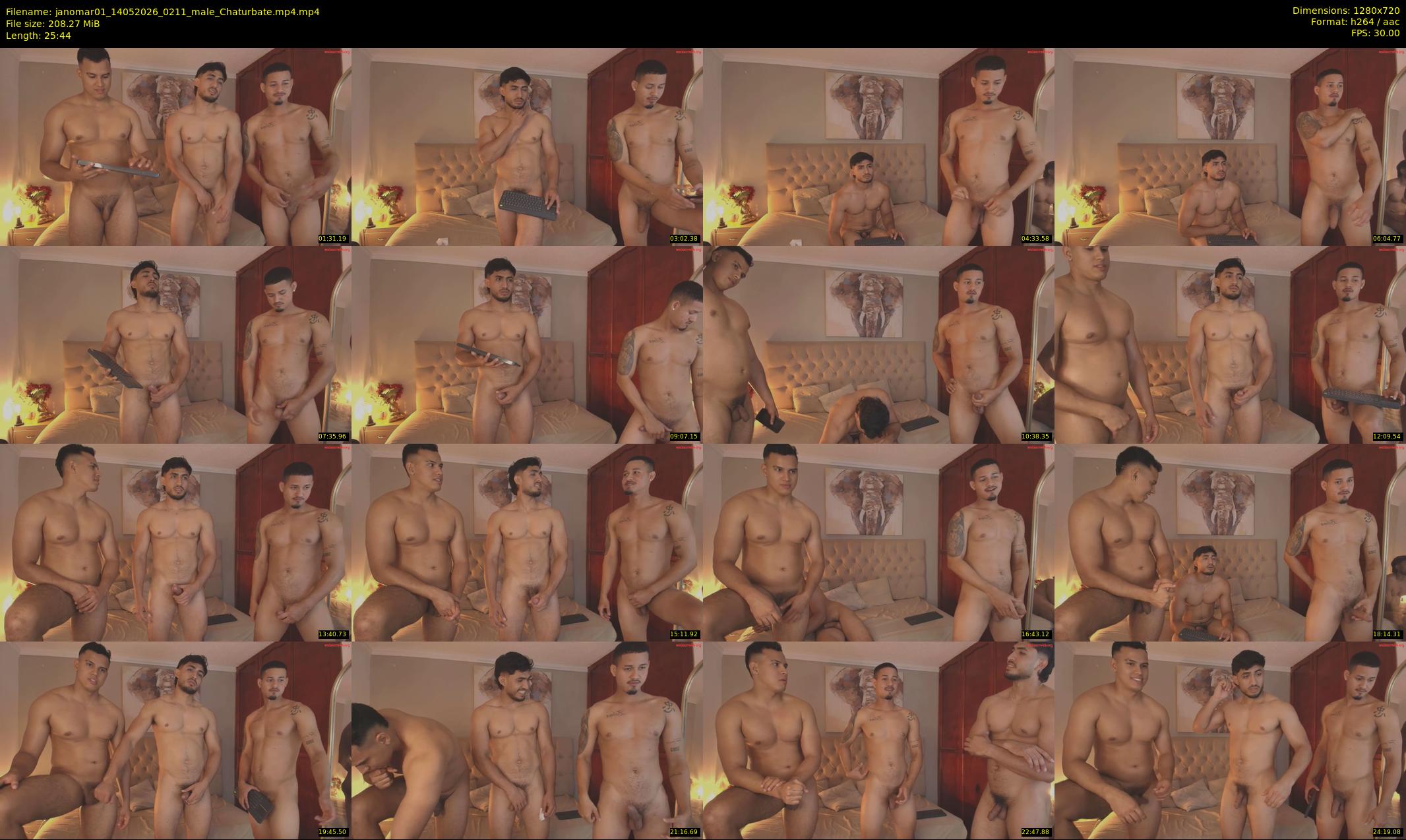 janomar01 — 26 minute Chaturbate male cam show recording, 720p, May 14, 2026