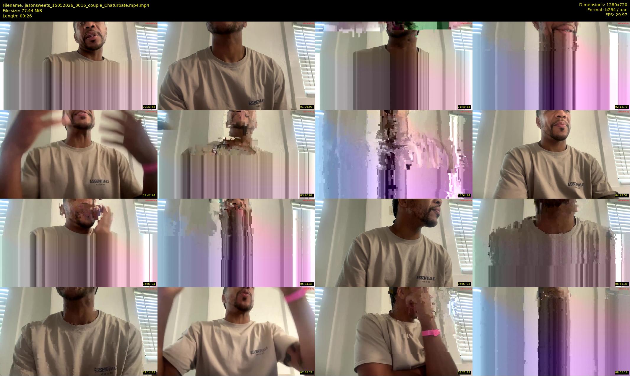 jasonsweets — 10 minute Chaturbate couple cam show recording, 720p, May 15, 2026