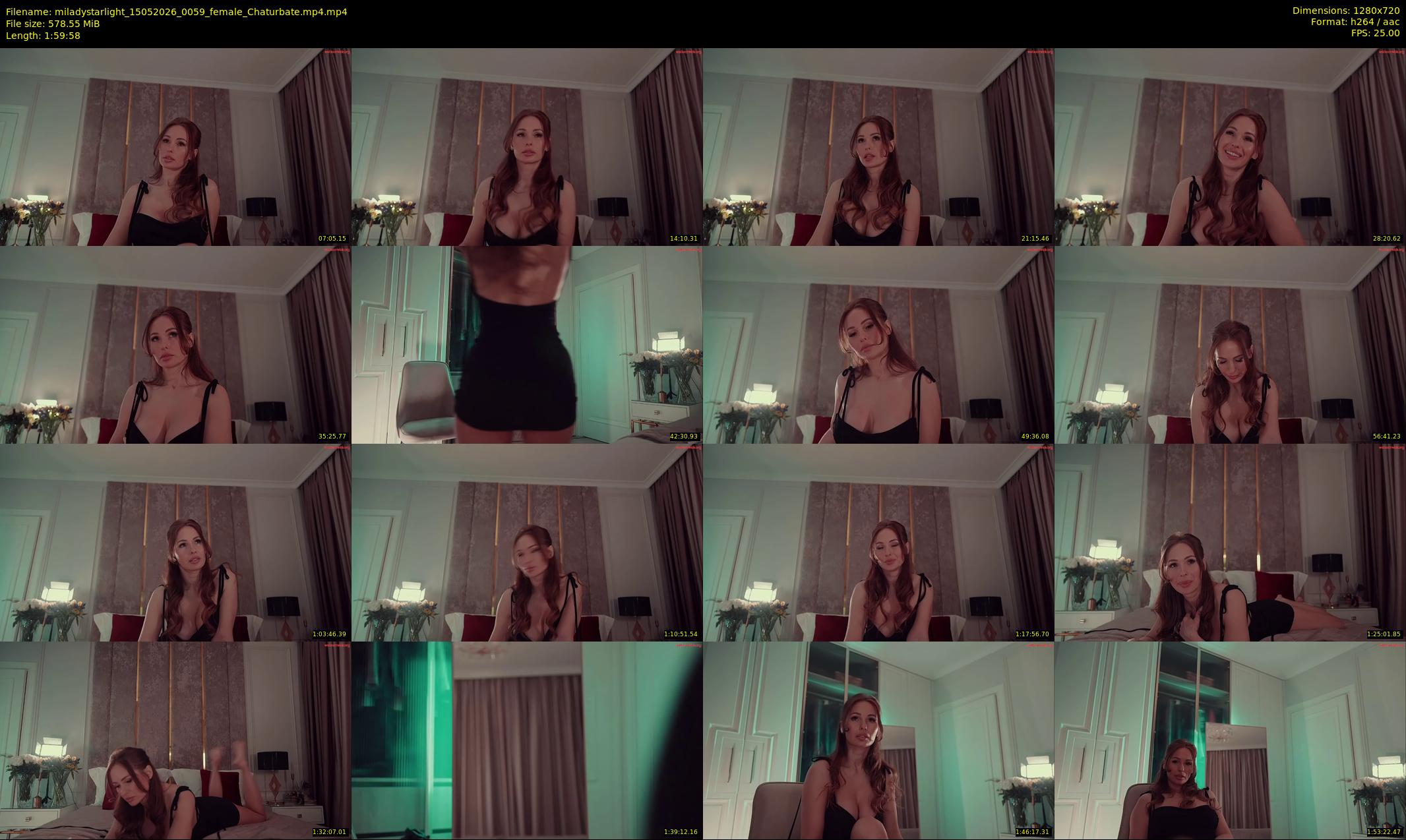 miladystarlight — 120 minute Chaturbate female cam show recording, 720p, May 15, 2026