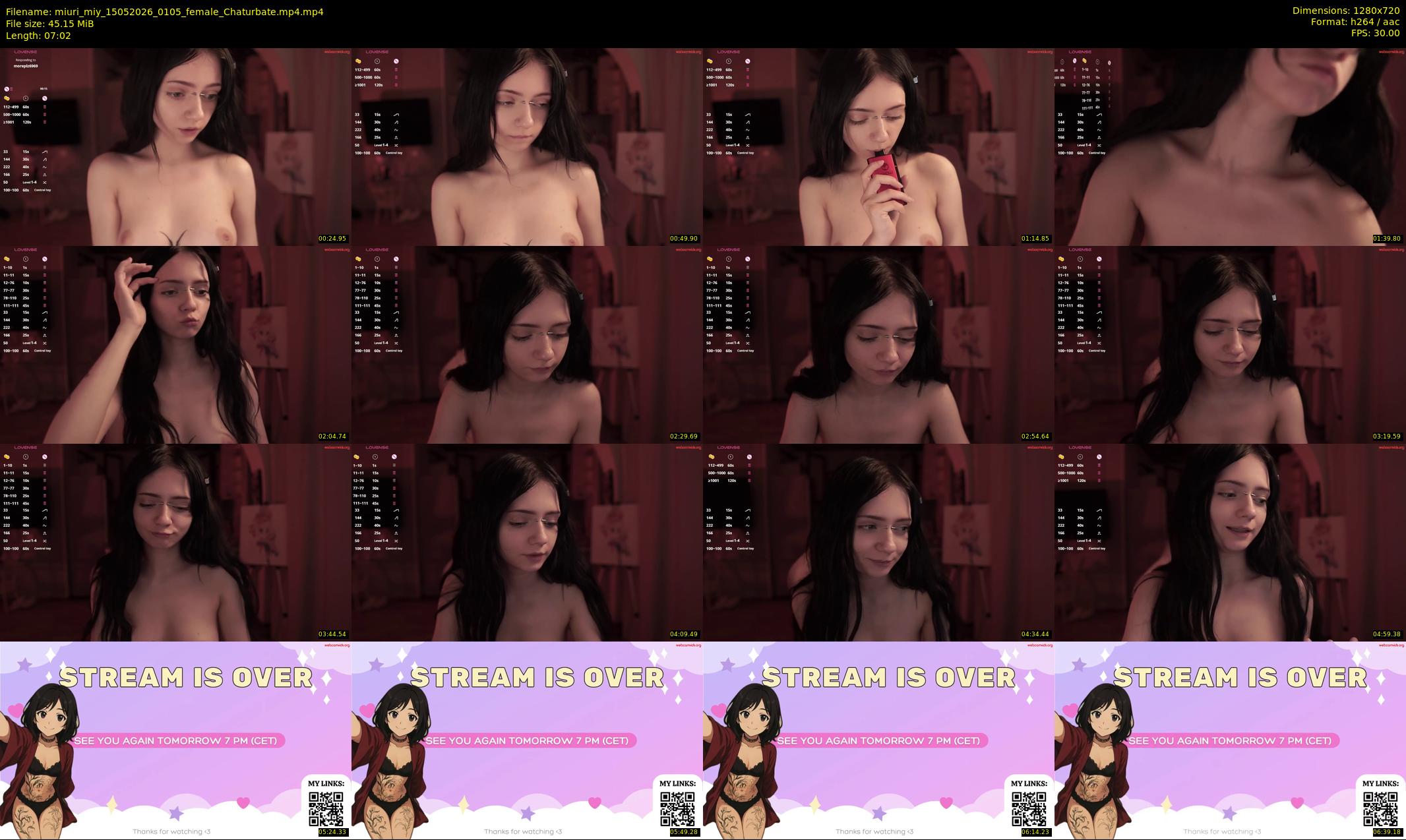 miuri_miy — 8 minute Chaturbate female cam show recording, 720p, May 15, 2026