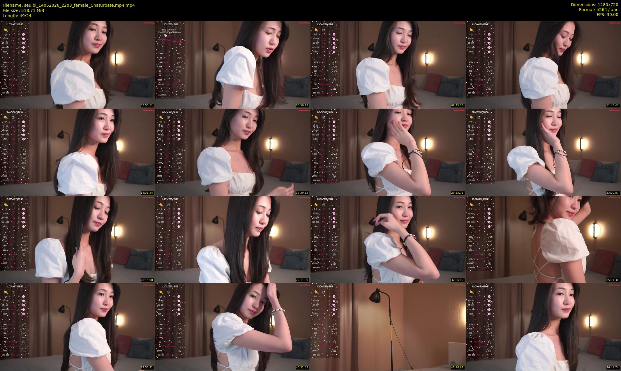 seulbi — 50 minute Chaturbate female cam show recording, 720p, May 14, 2026