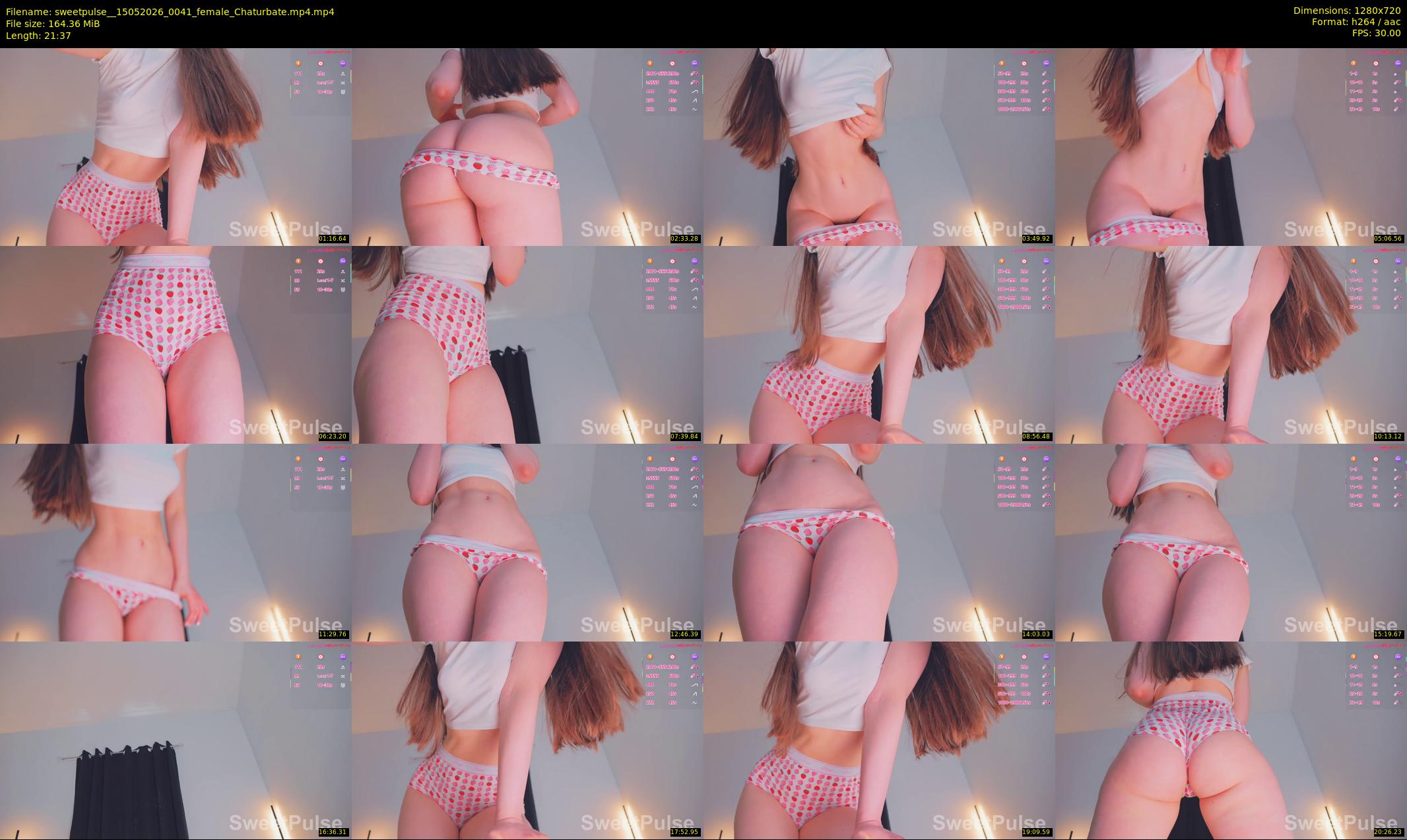sweetpulse_ — 22 minute Chaturbate female cam show recording, 720p, May 15, 2026