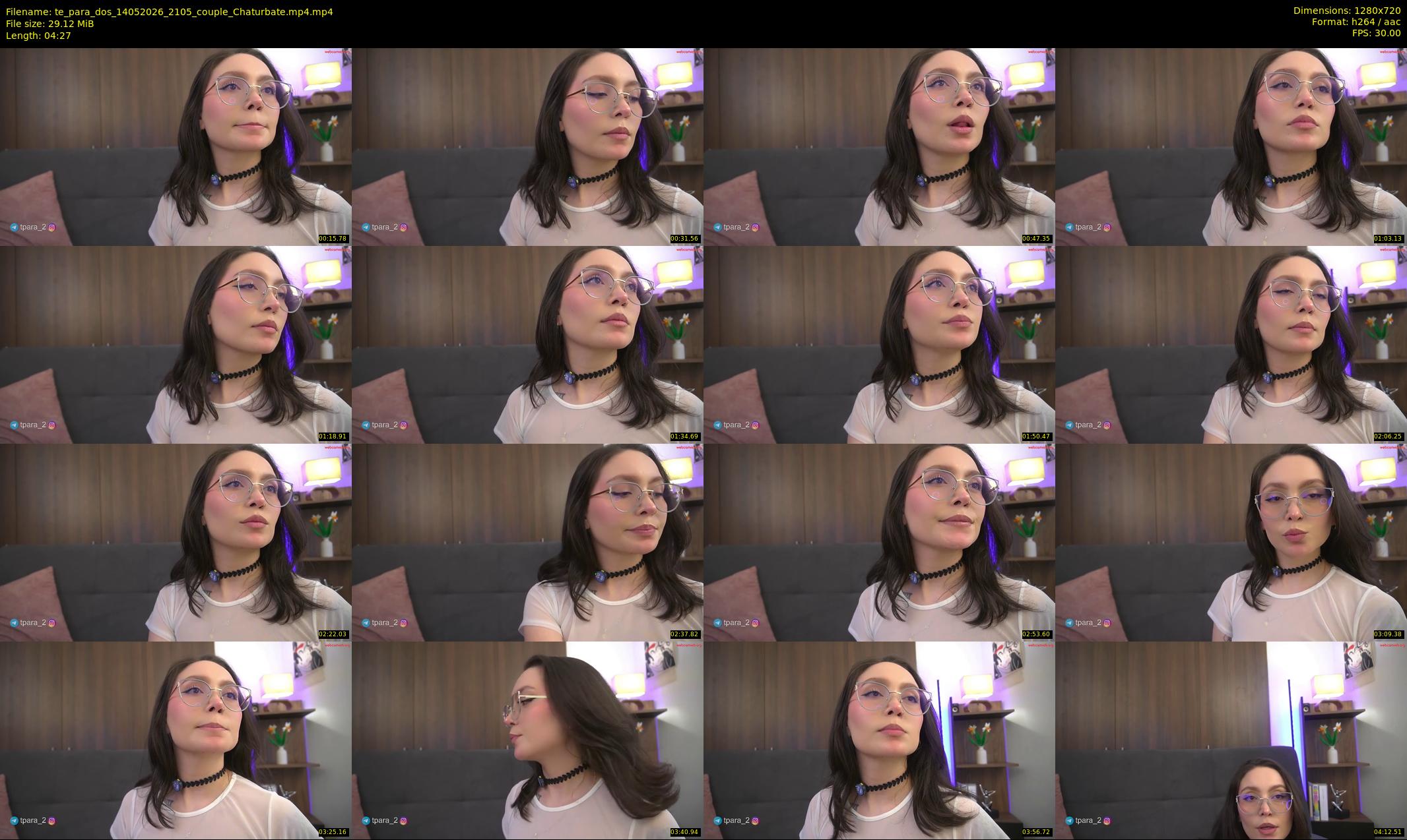 te_para_dos — 5 minute Chaturbate couple cam show recording, 720p, May 14, 2026