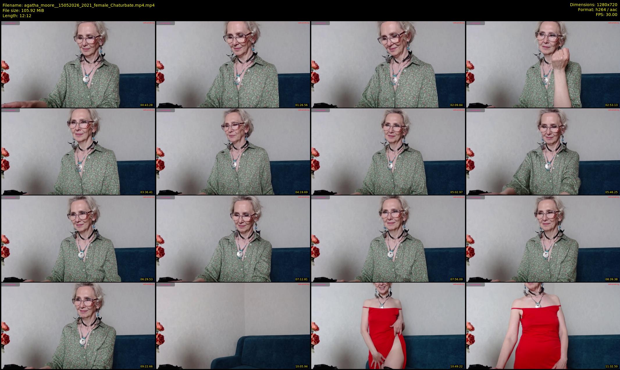 agatha_moore_ — 13 minute Chaturbate female cam show recording, 720p, May 15, 2026