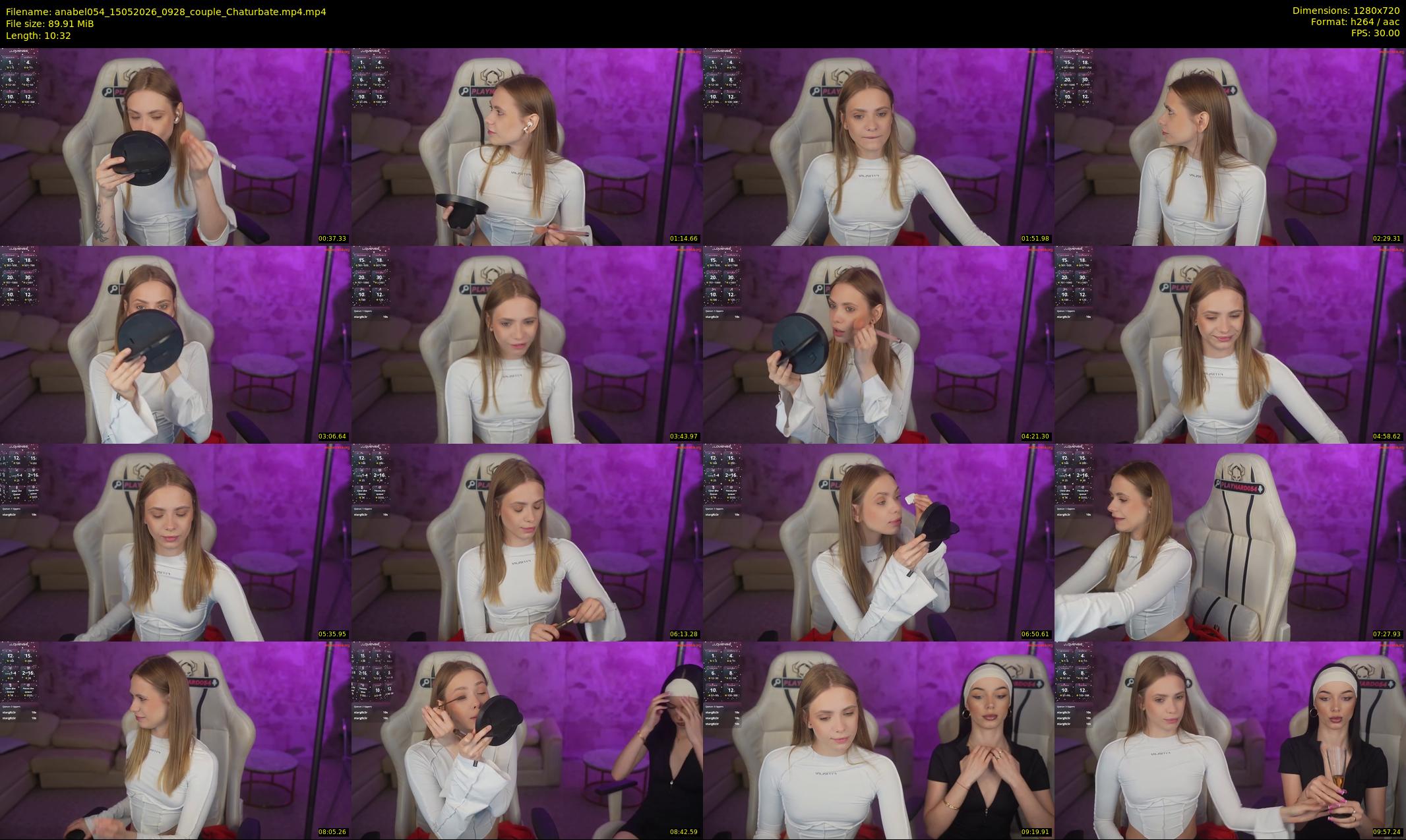 anabel054 — 11 minute Chaturbate female cam show recording, 720p, May 15, 2026