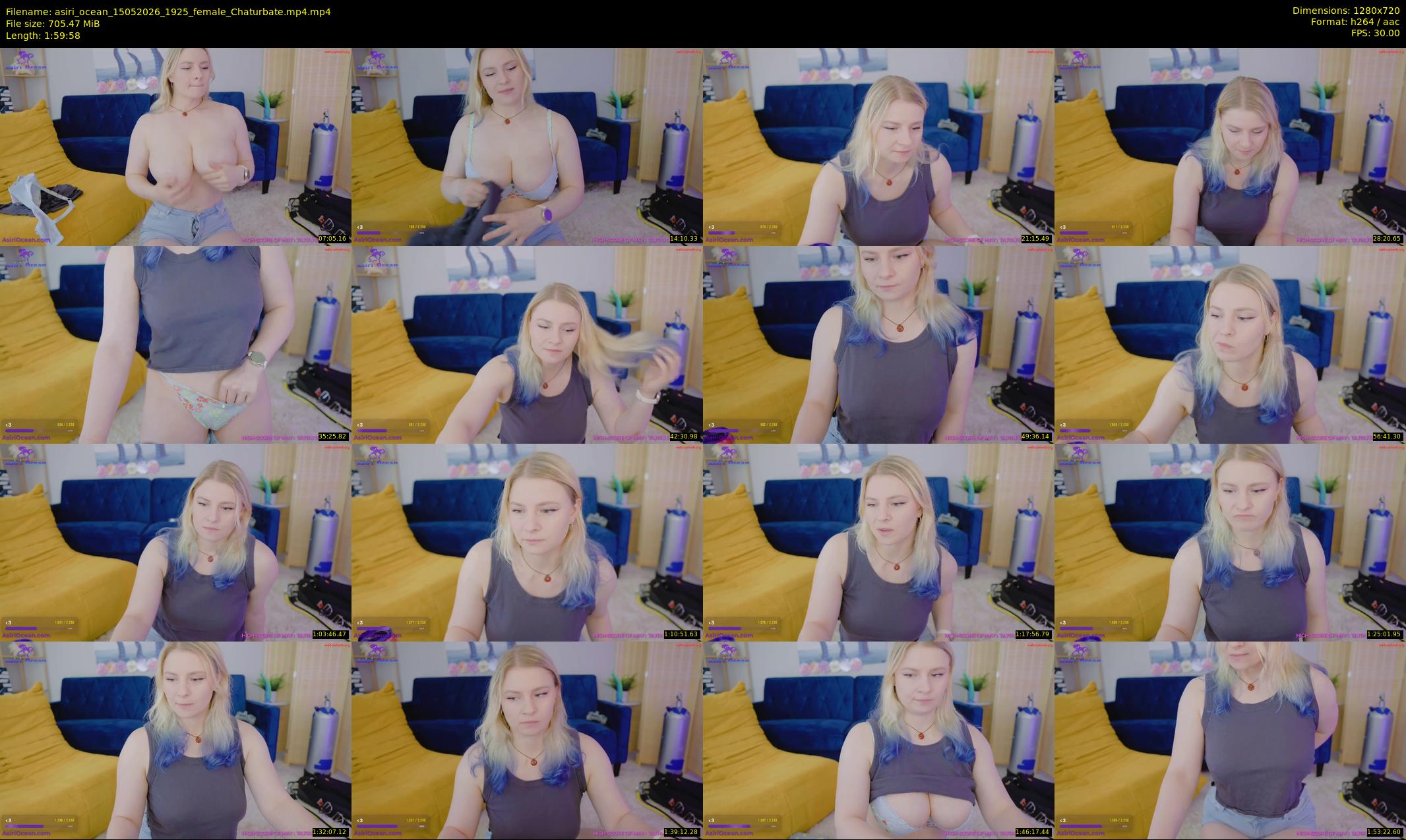 asiri_ocean — 120 minute Chaturbate female cam show recording, 720p, May 15, 2026
