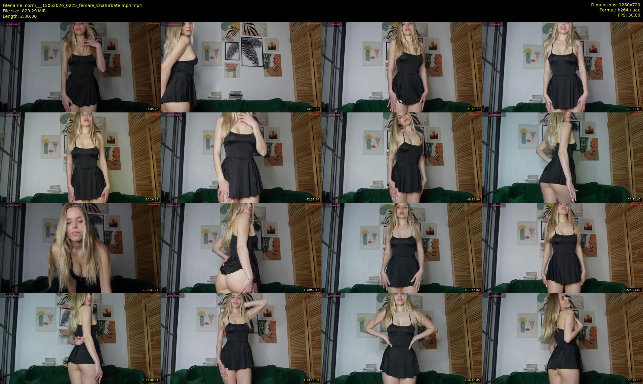 corni__ — 120 minute Chaturbate female cam show recording, 720p, May 15, 2026