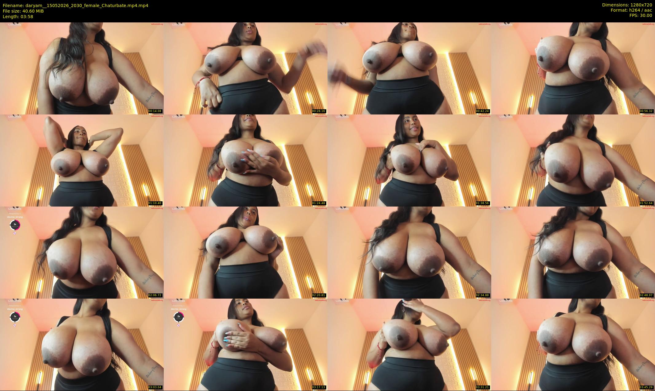 daryam_ — 4 minute Chaturbate female cam show recording, 720p, May 15, 2026