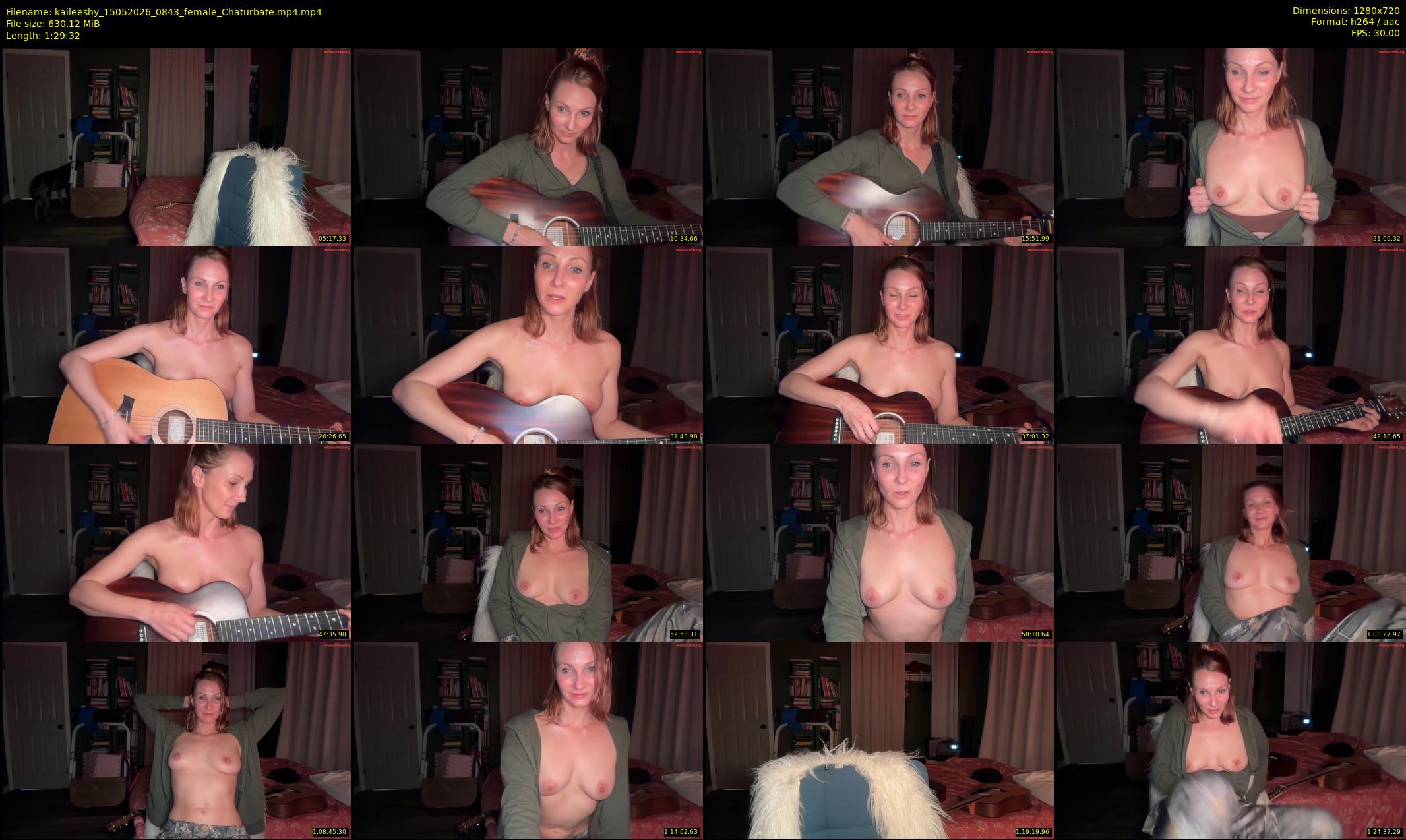 kaileeshy — 90 minute Chaturbate female cam show recording, 720p, May 15, 2026