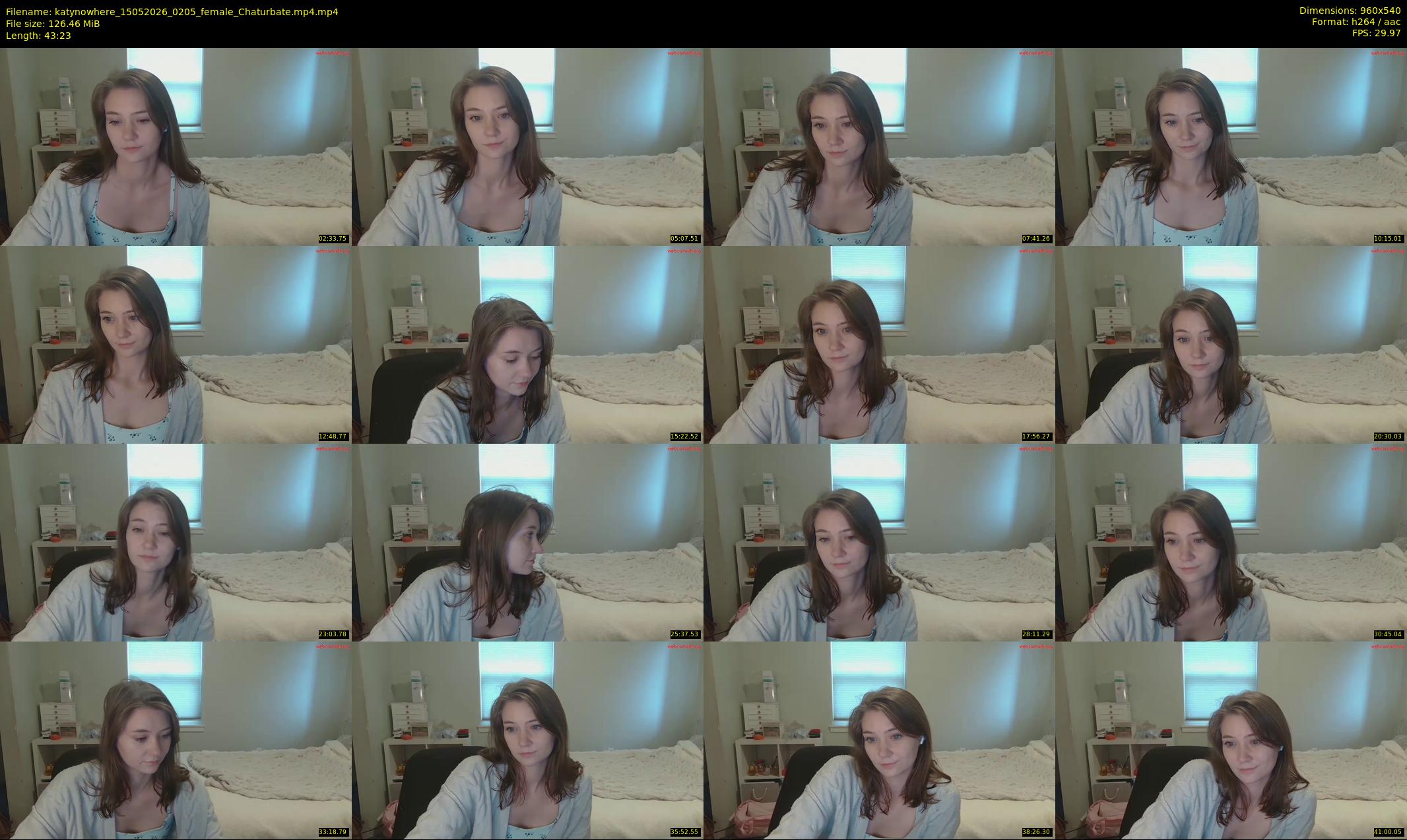 katynowhere — 44 minute Chaturbate female cam show recording, 480p, May 15, 2026