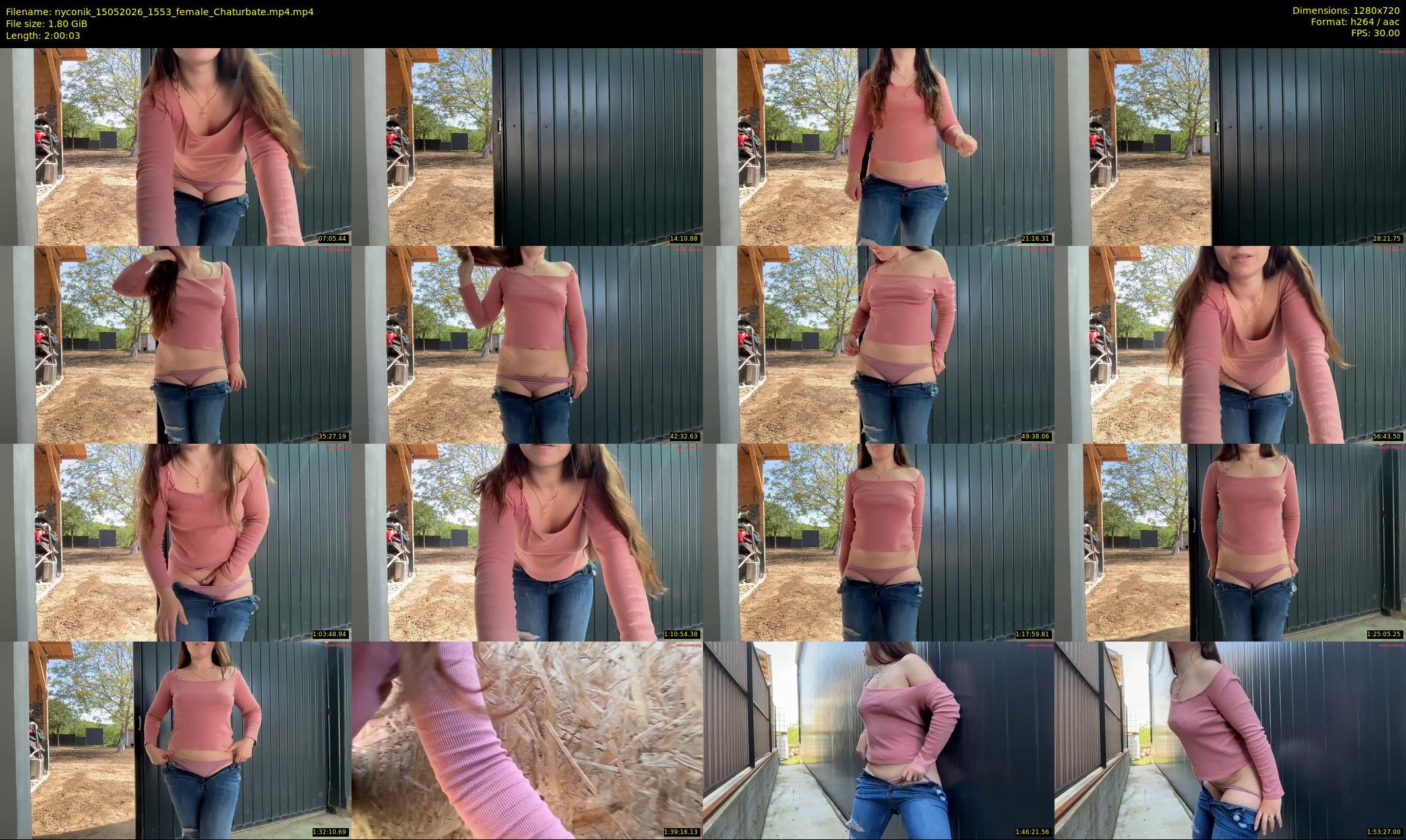 nyconik — 121 minute Chaturbate female cam show recording, 720p, May 15, 2026