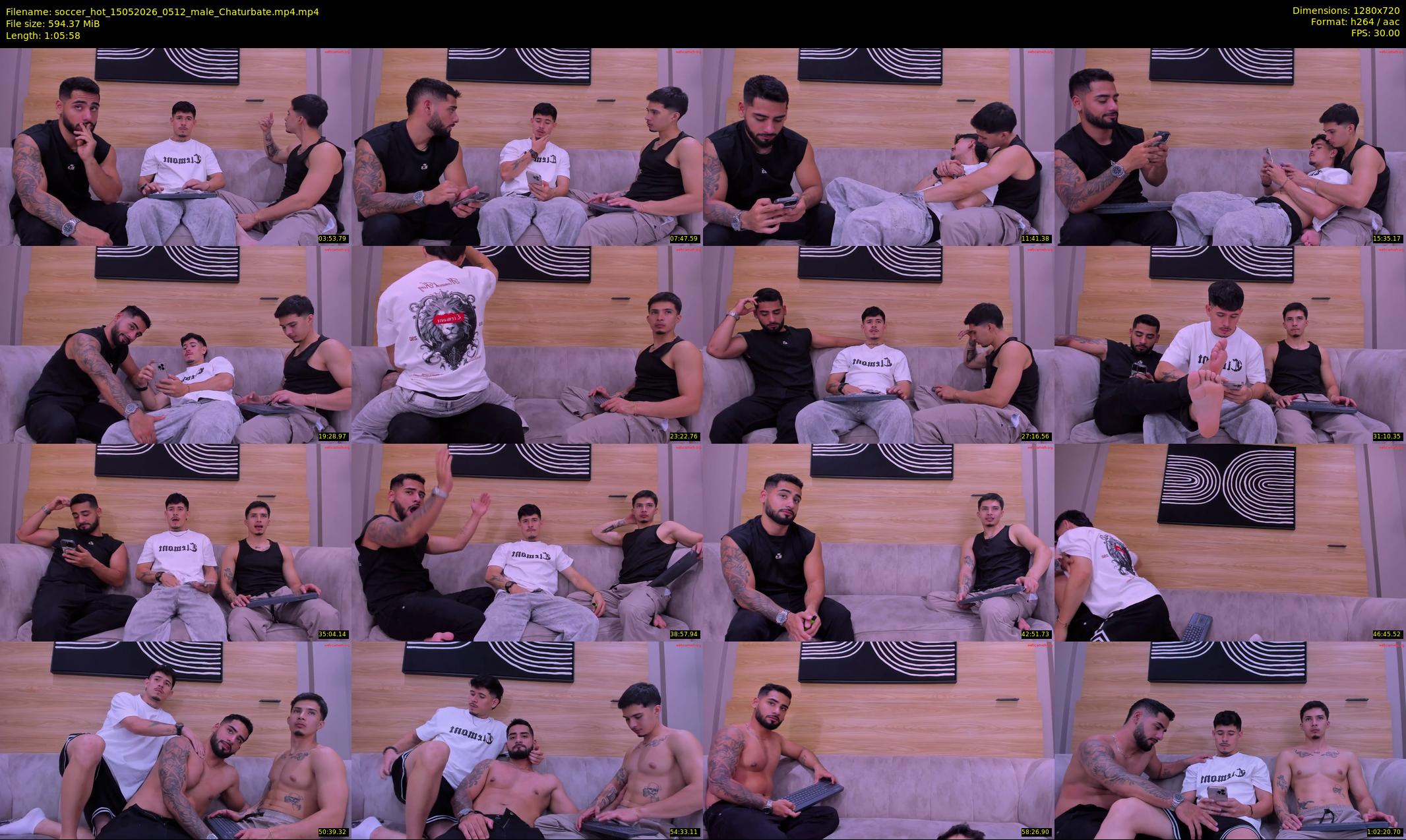 soccer_hot — 66 minute Chaturbate male cam show recording, 720p, May 15, 2026