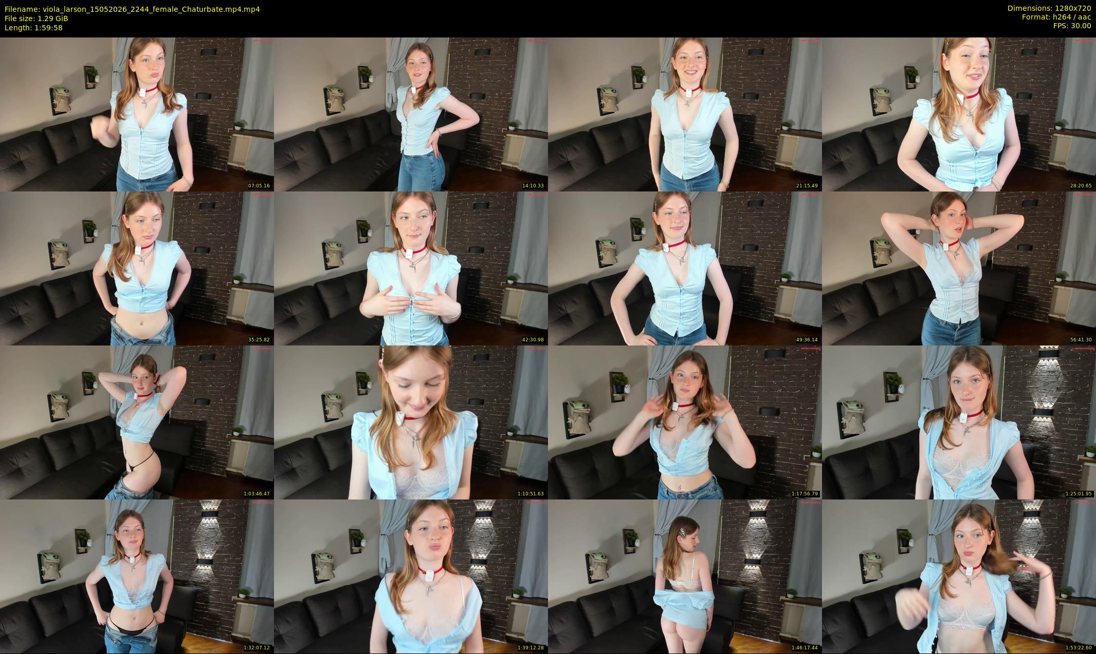 viola_larson — 120 minute Chaturbate female cam show recording, 720p, May 15, 2026