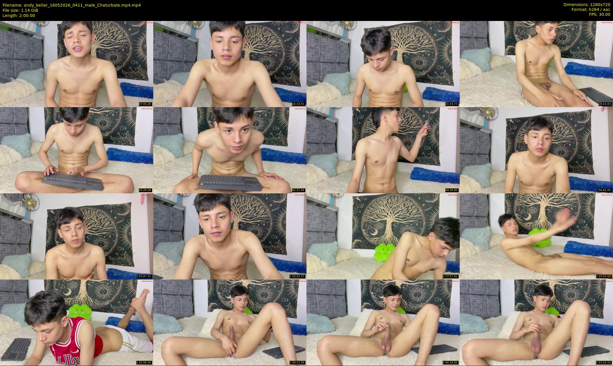 andy_belier — 120 minute Chaturbate male cam show recording, 720p, May 16, 2026