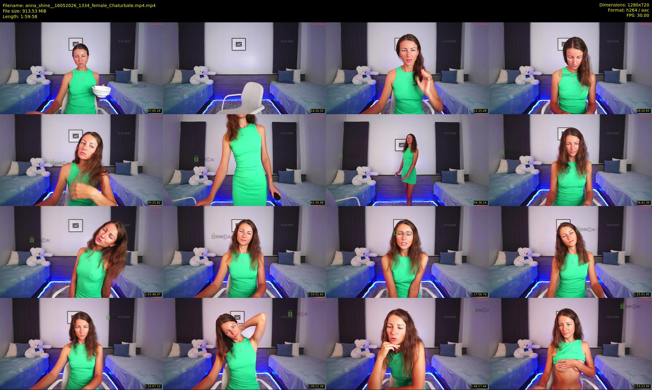 anna_shine_ — 120 minute Chaturbate female cam show recording, 720p, May 16, 2026