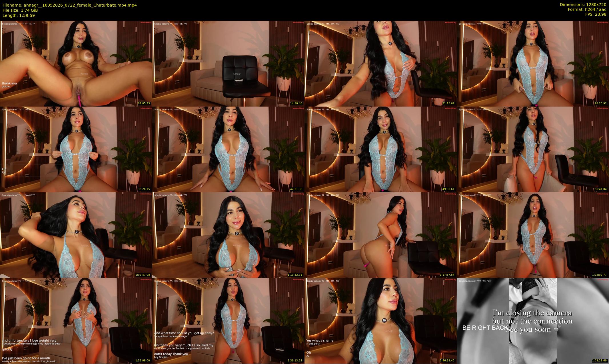 annagr_ — 120 minute Chaturbate female cam show recording, 720p, May 16, 2026