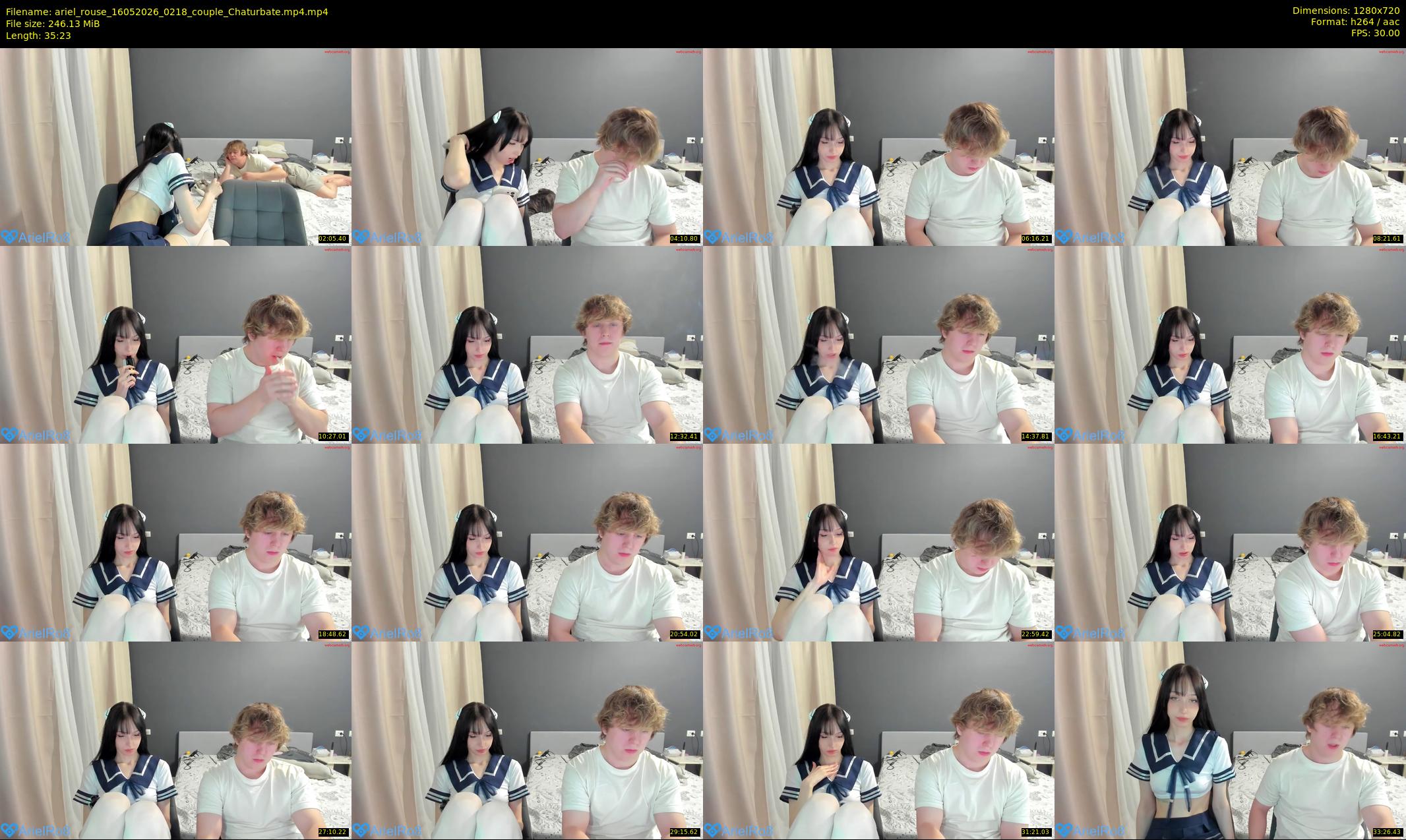 ariel_rouse — 36 minute Chaturbate female cam show recording, 720p, May 16, 2026
