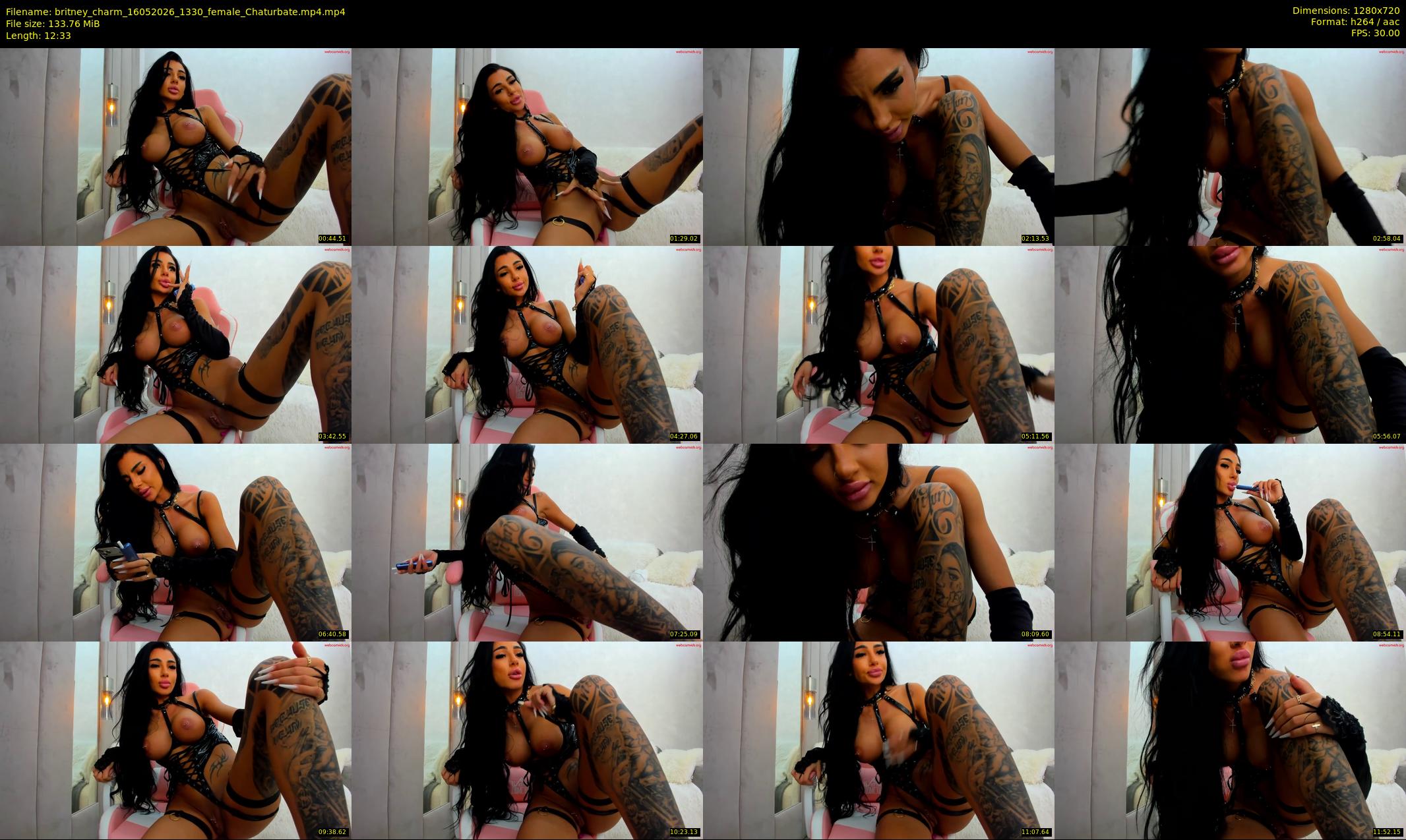 britney_charm — 13 minute Chaturbate female cam show recording, 720p, May 16, 2026