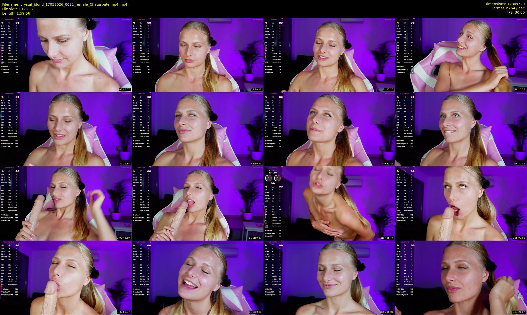 crystal_blond — 120 minute Chaturbate female cam show recording, 720p, May 17, 2026