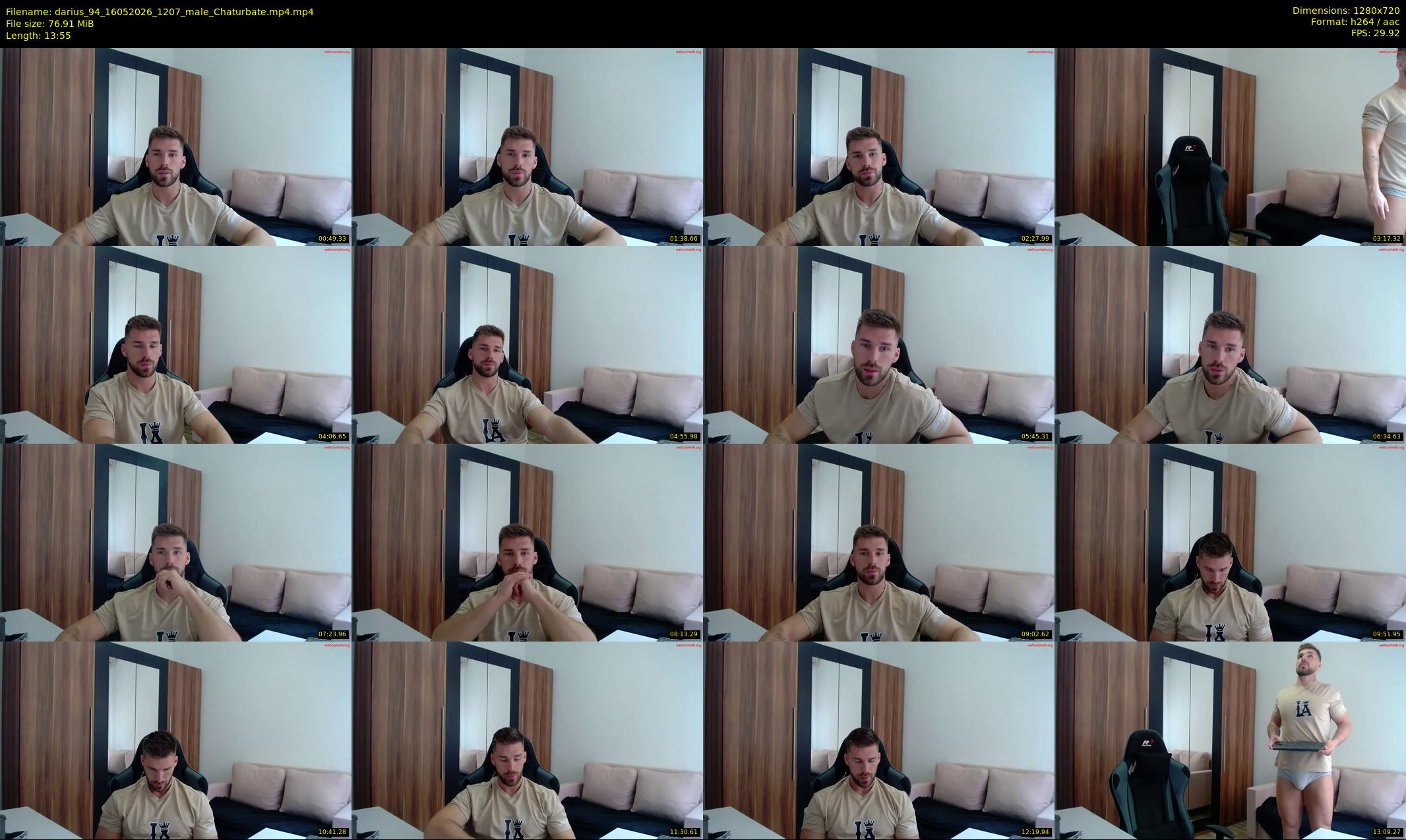 darius_94 — 14 minute Chaturbate male cam show recording, 720p, May 16, 2026