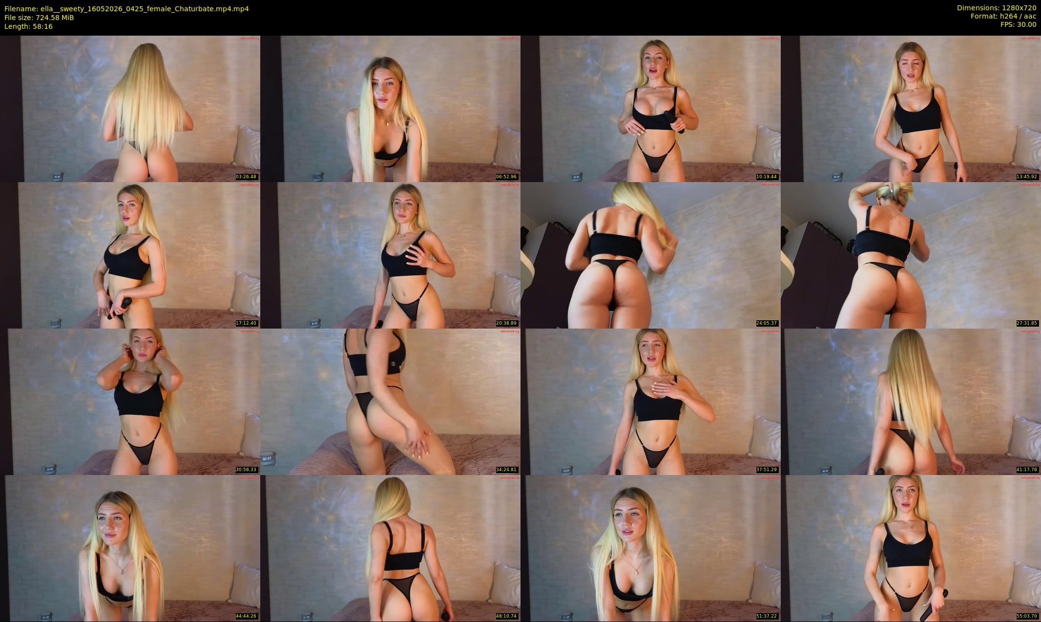 ella__sweety — 59 minute Chaturbate female cam show recording, 720p, May 16, 2026