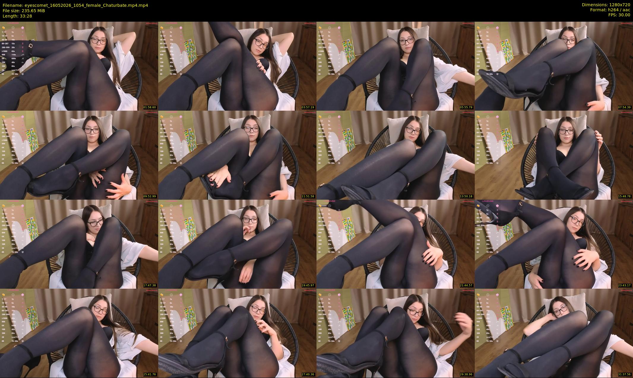 eyescomet — 34 minute Chaturbate female cam show recording, 720p, May 16, 2026