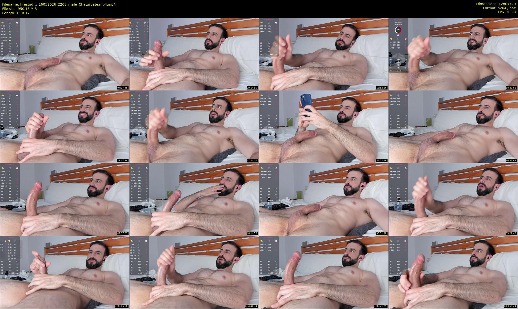 firestud_x — 79 minute Chaturbate male cam show recording, 720p, May 16, 2026