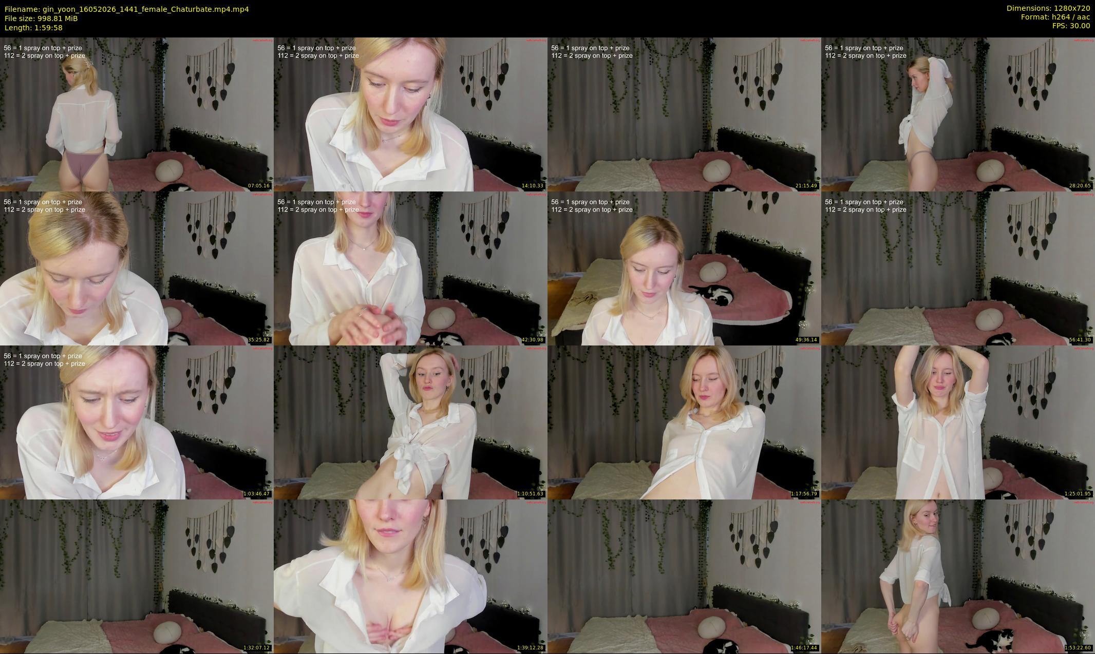 gin_yoon — 120 minute Chaturbate female cam show recording, 720p, May 16, 2026